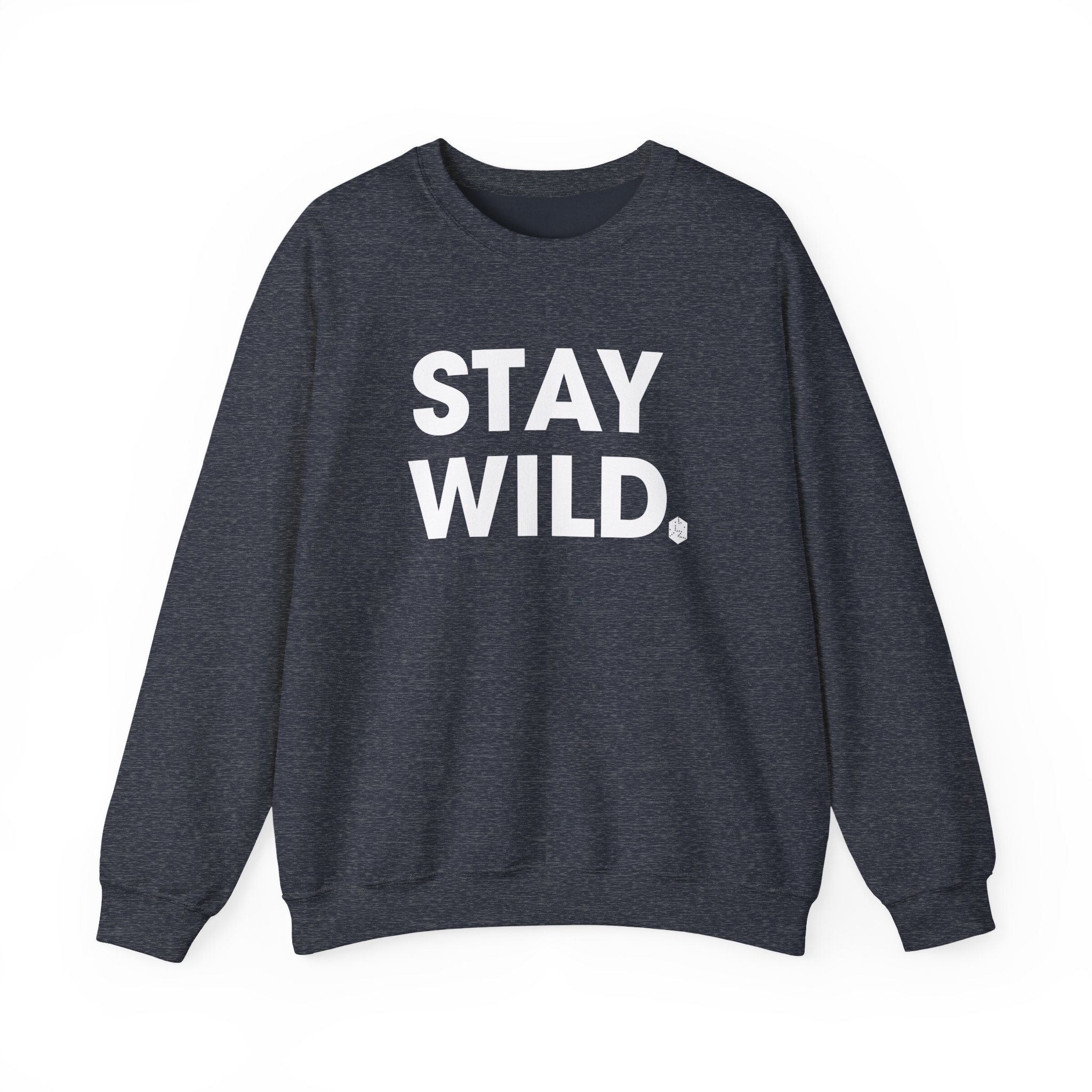 Wild Pink Stay Unisex Heavy Blendâ„¢ Crewneck Sweatshirt