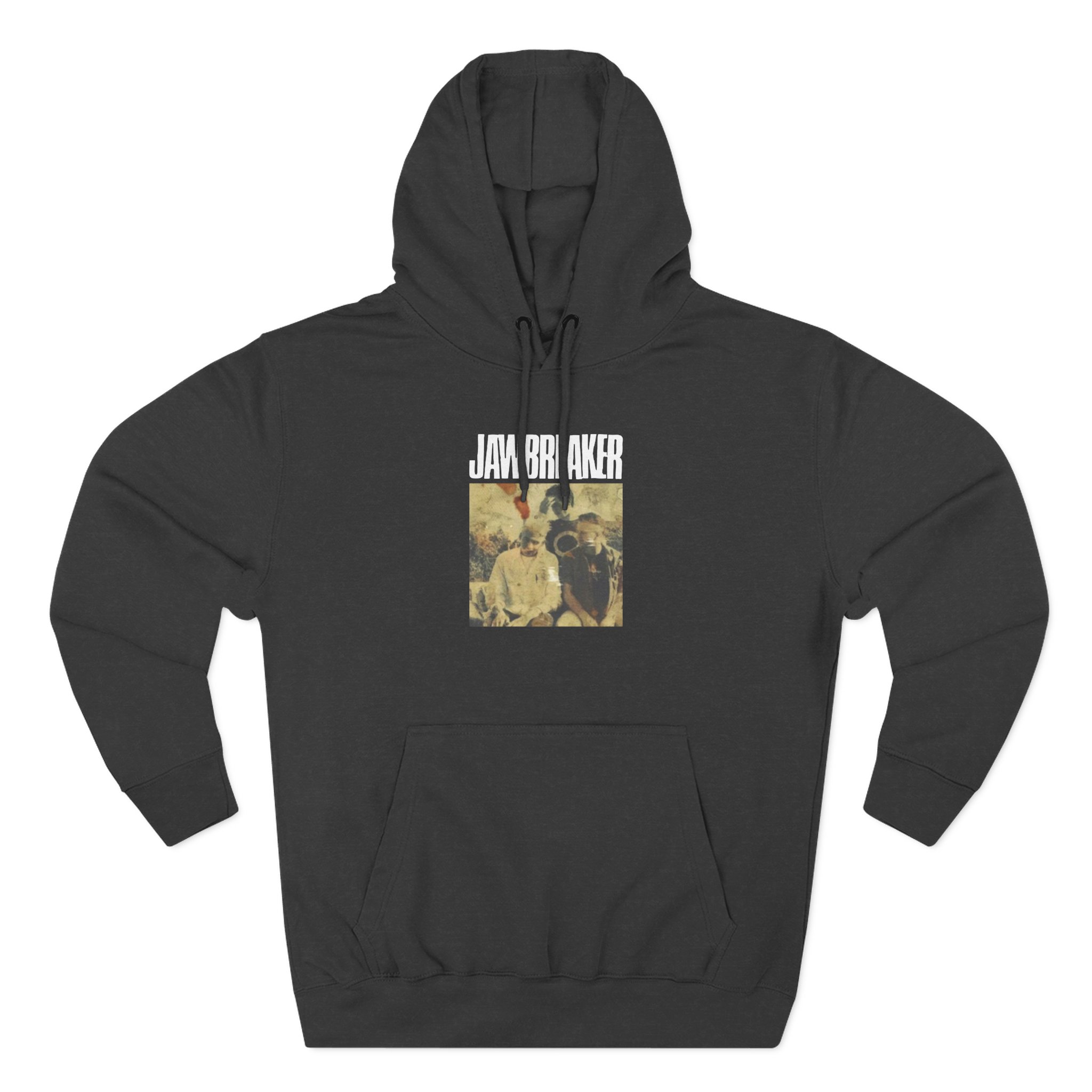 The Smiths Jawbreaker kiss the Bottle Three-Panel Fleece Hoodie