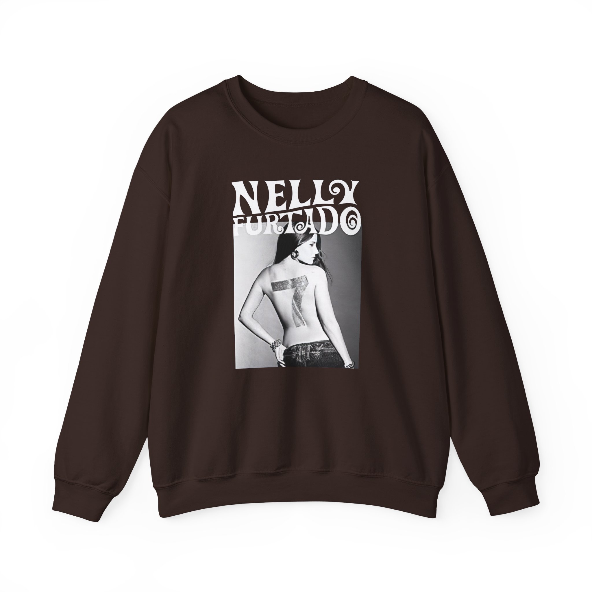 Nelly Furtado 7 Album Unisex Heavy Blend Crewneck Sweatshirt