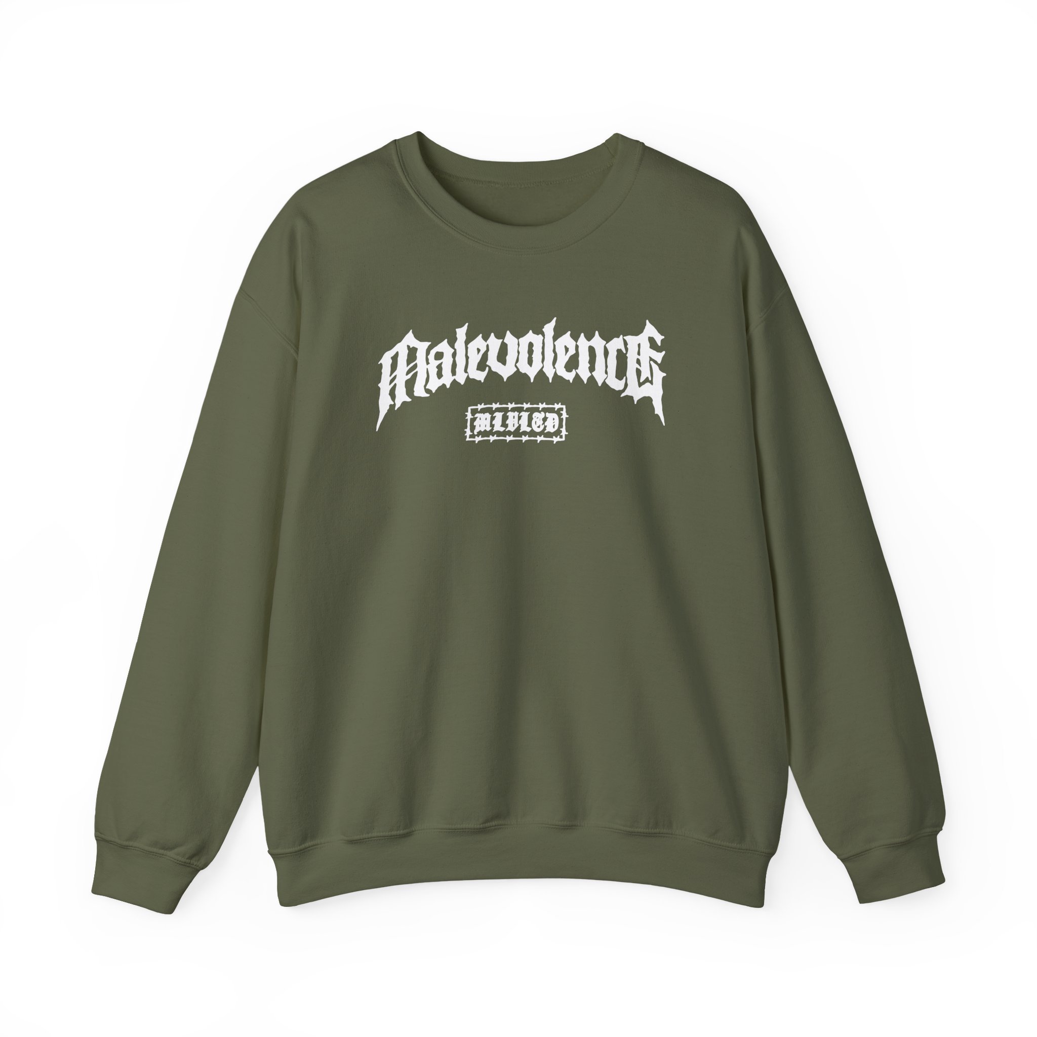 Malevolence Logo Unisex Heavy Blend Crewneck Sweatshirt
