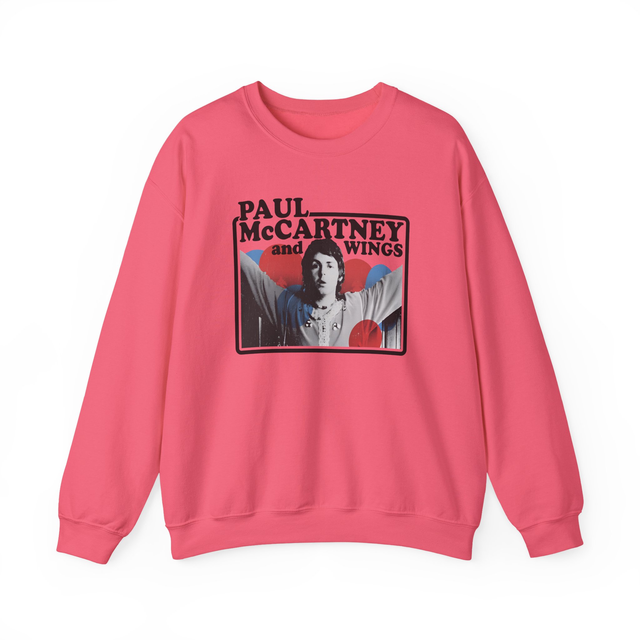 Wings Red Rose Unisex Heavy Blendâ„¢ Crewneck Sweatshirt