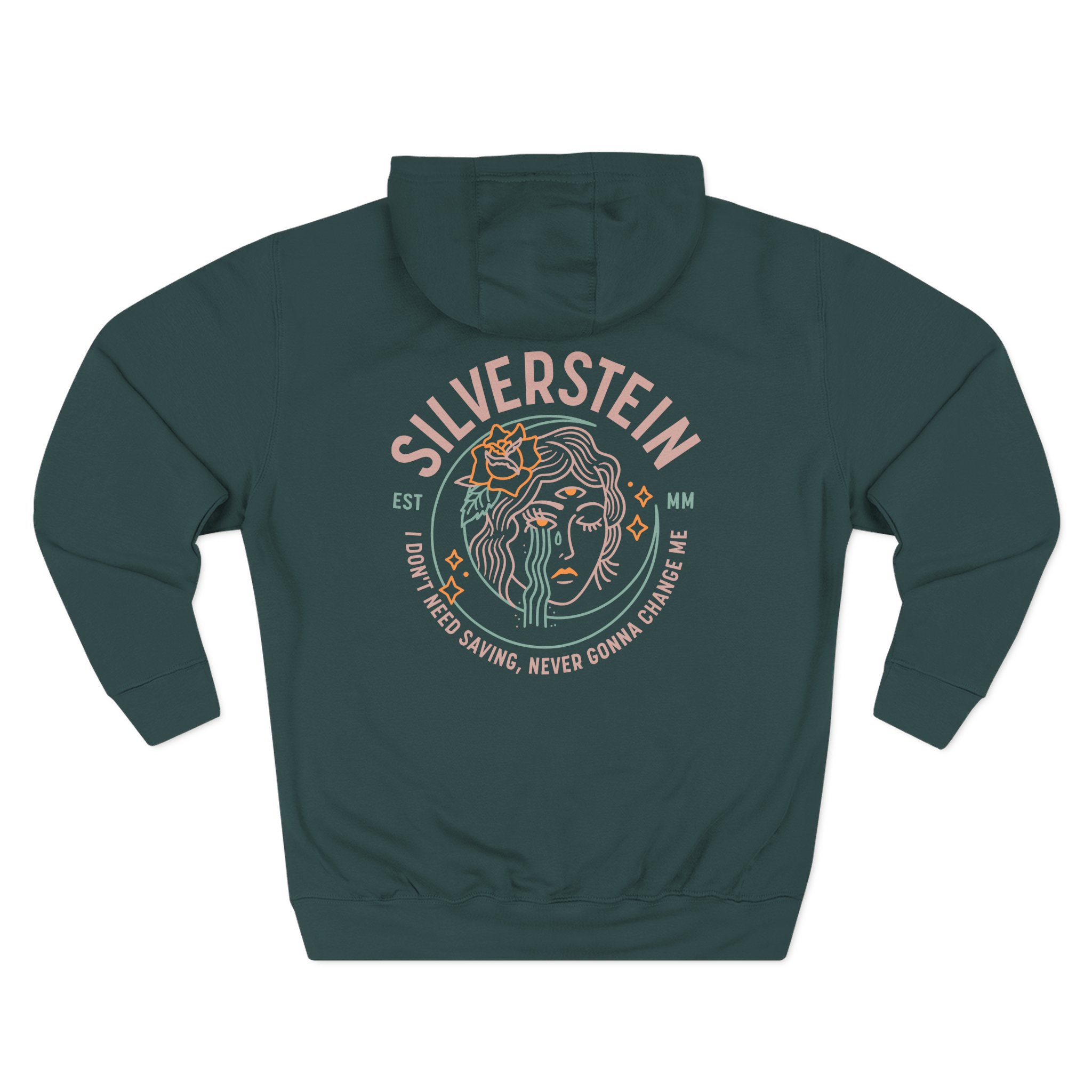 Silverstein Third Eye Three-Panel Fleece Hoodie