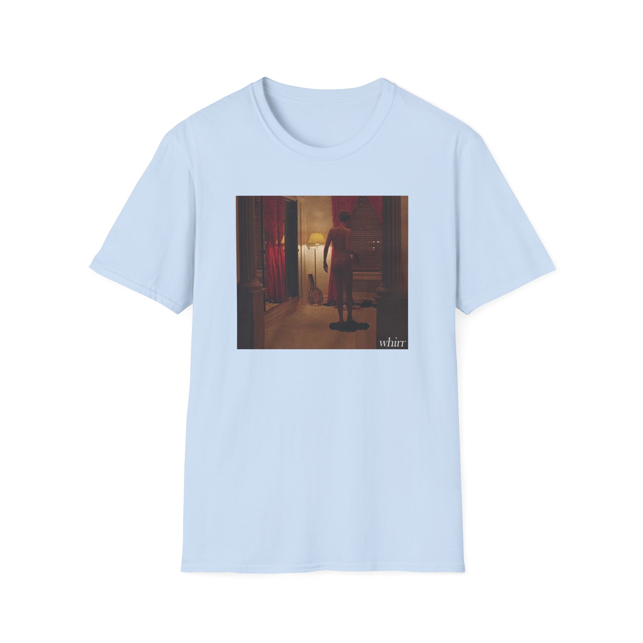 Whirr Distressor Cover Unisex Softstyle T-Shirt