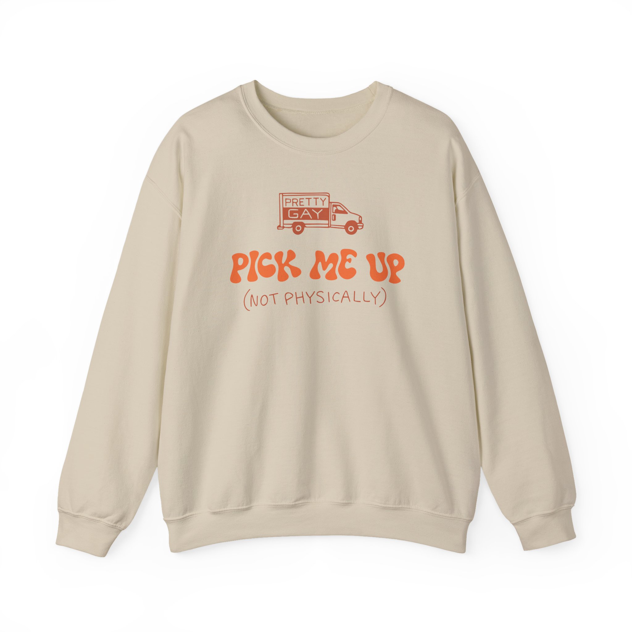 Drawfee Pick Me Up Unisex Heavy Blendâ„¢ Crewneck Sweatshirt