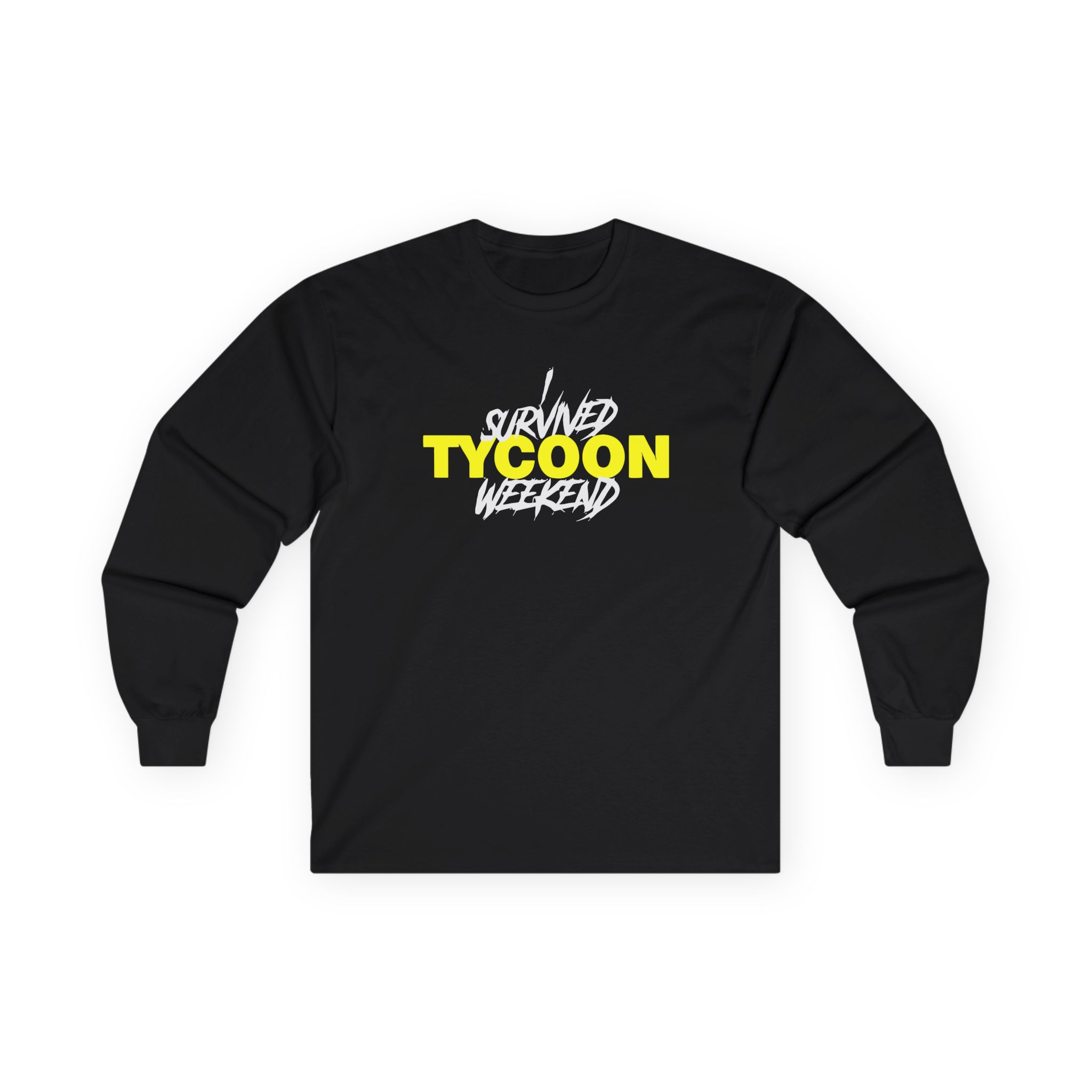 G-unit I Survined Tycoon Weekend Unisex Ultra Cotton Long Sleeve Tee