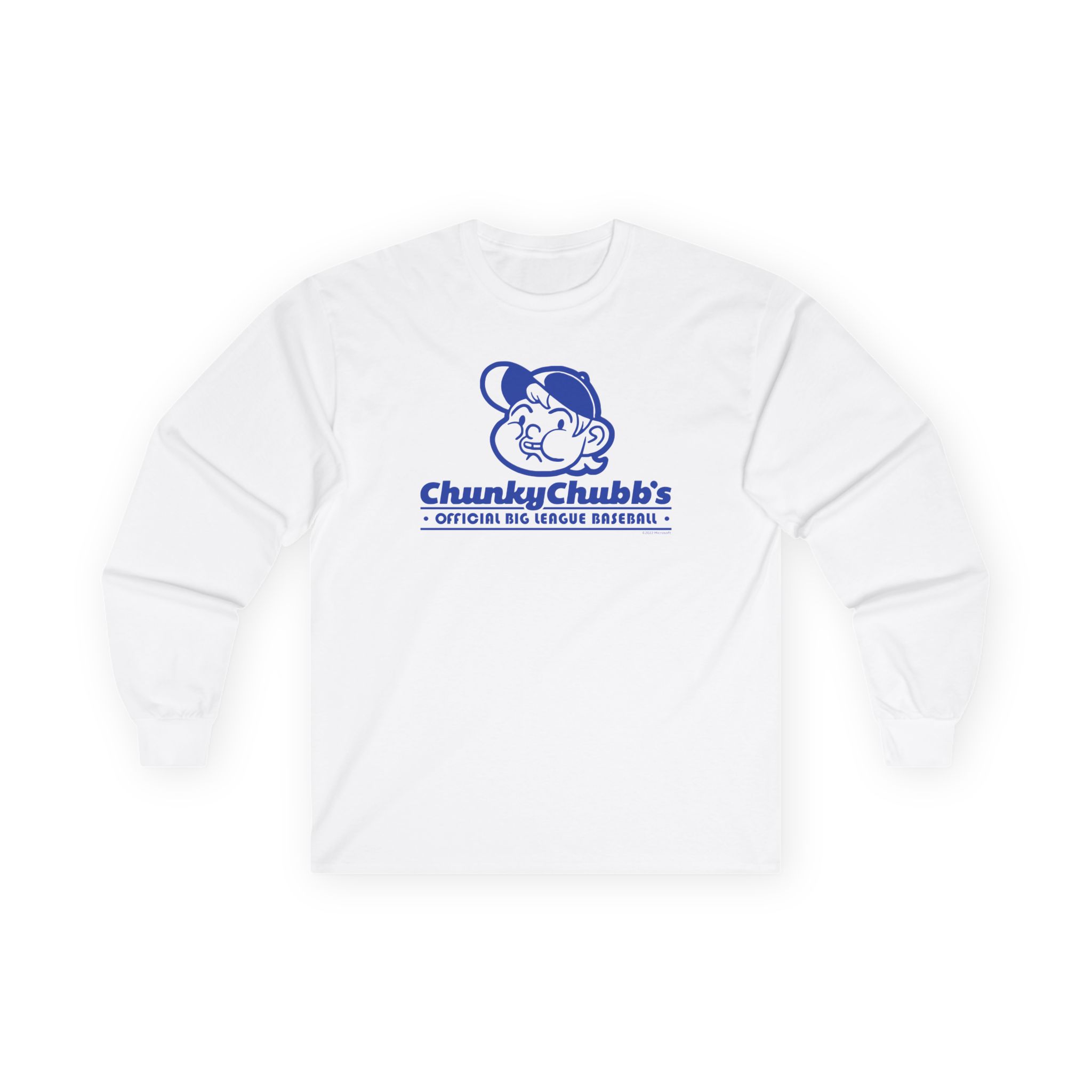 Grounded Chunky Chubb's Baseball Unisex Ultra Cotton Long Sleeve Tee