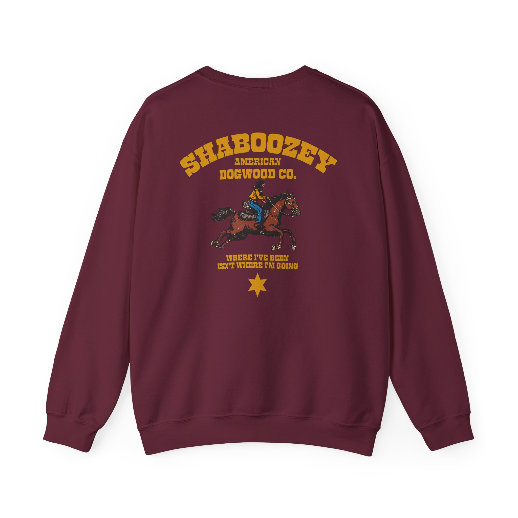 Shaboozey Western Star Unisex Heavy Blendâ„¢ Crewneck Sweatshirt