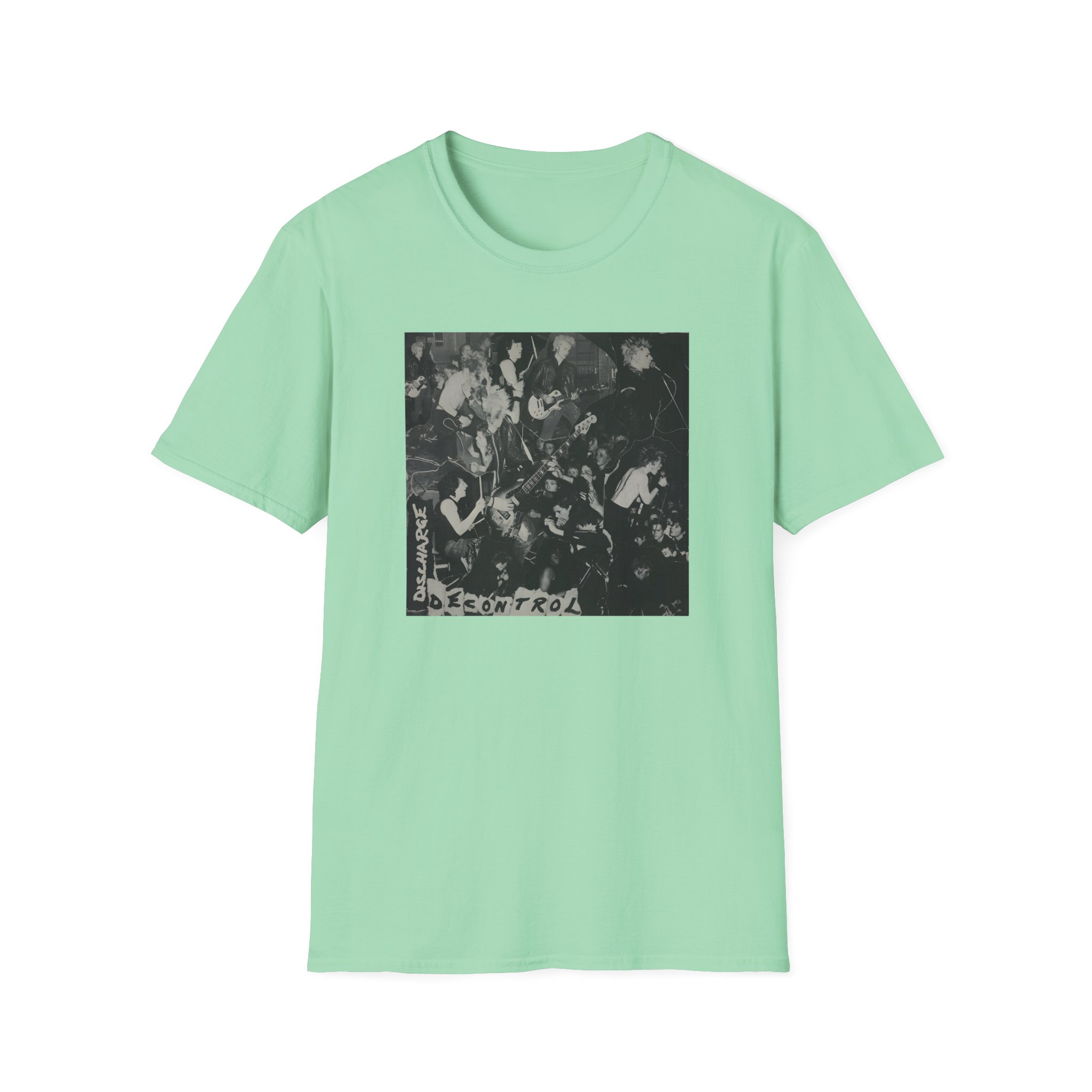 Discharge Decontrol Unisex Softstyle T-Shirt