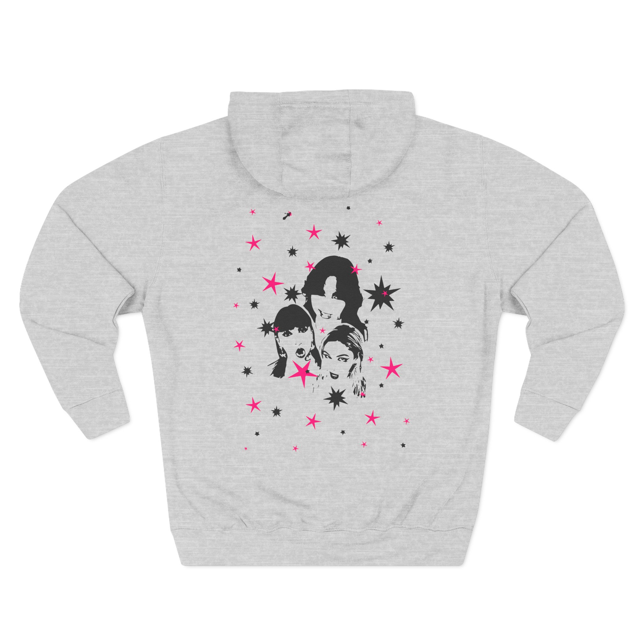 The Warning Won't You Fill My Void? Three-Panel Fleece Hoodie