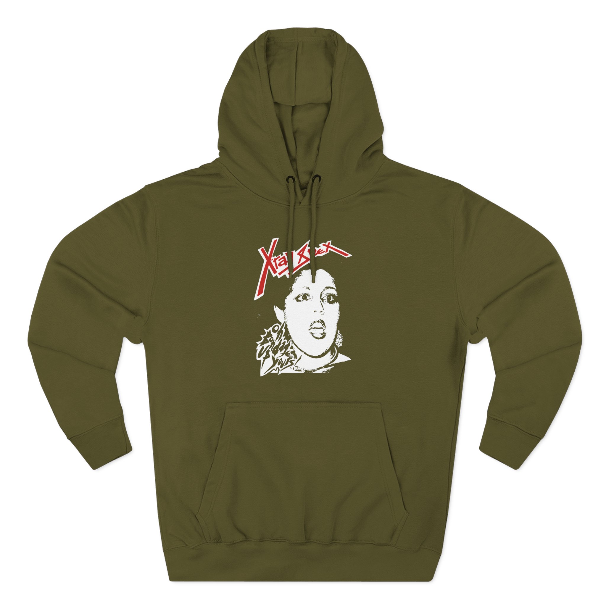 X-ray Spex Oh Bondage Three-Panel Fleece Hoodie