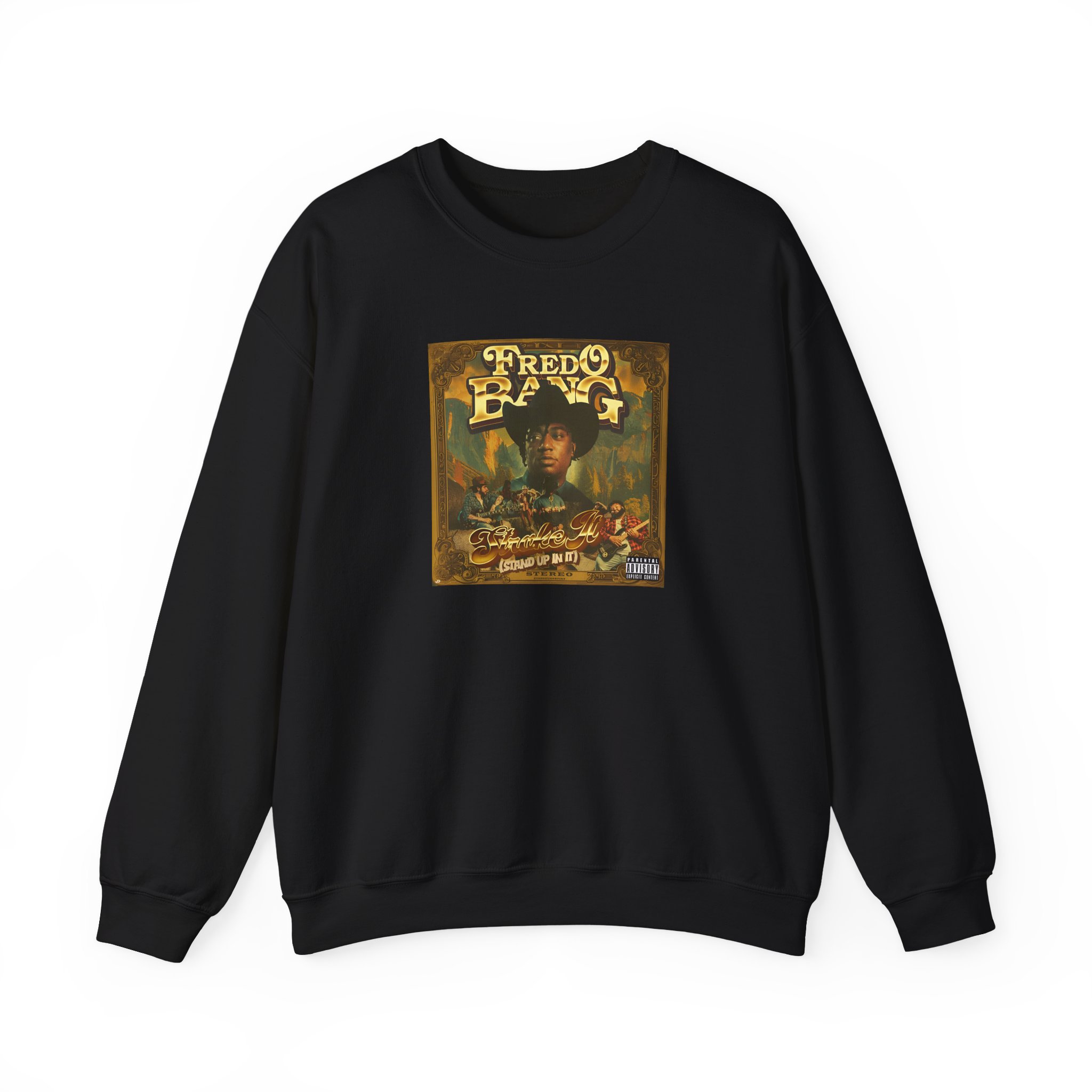 Fredo Bang Stroke It Unisex Heavy Blendâ„¢ Crewneck Sweatshirt