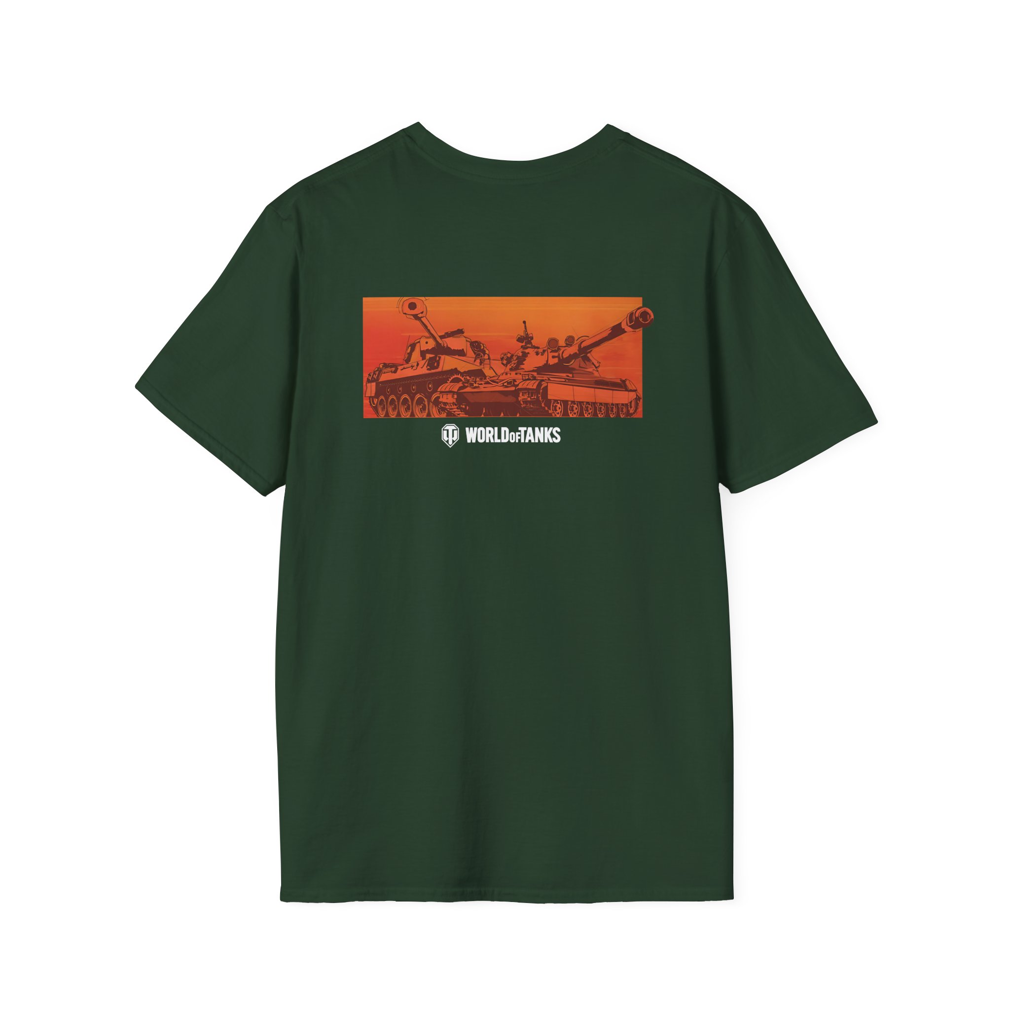 World of Tank Orange Sky Unisex Softstyle T-Shirt