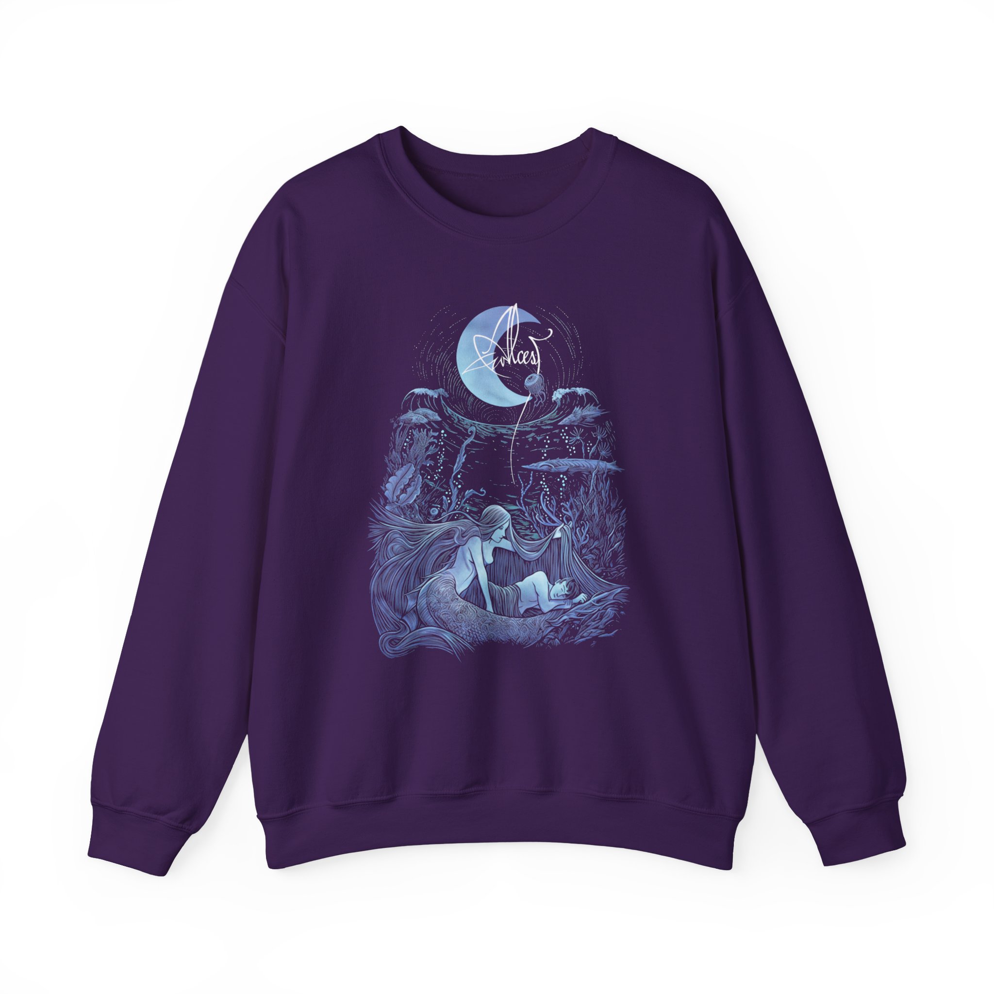 Alcest Ecailles de Lune Unisex Heavy Blendâ„¢ Crewneck Sweatshirt