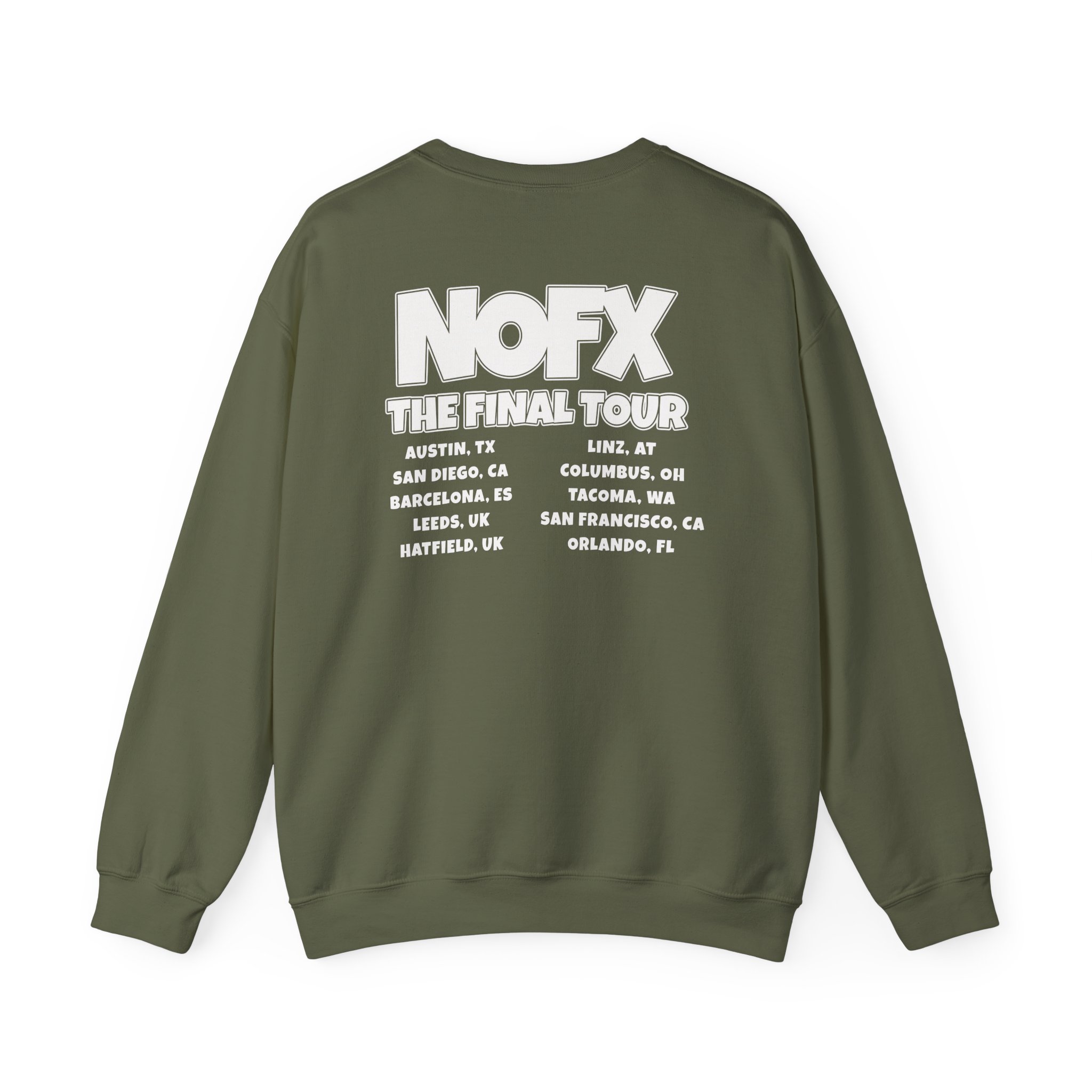 Nofx Lollipop Guy Unisex Heavy Blendâ„¢ Crewneck Sweatshirt