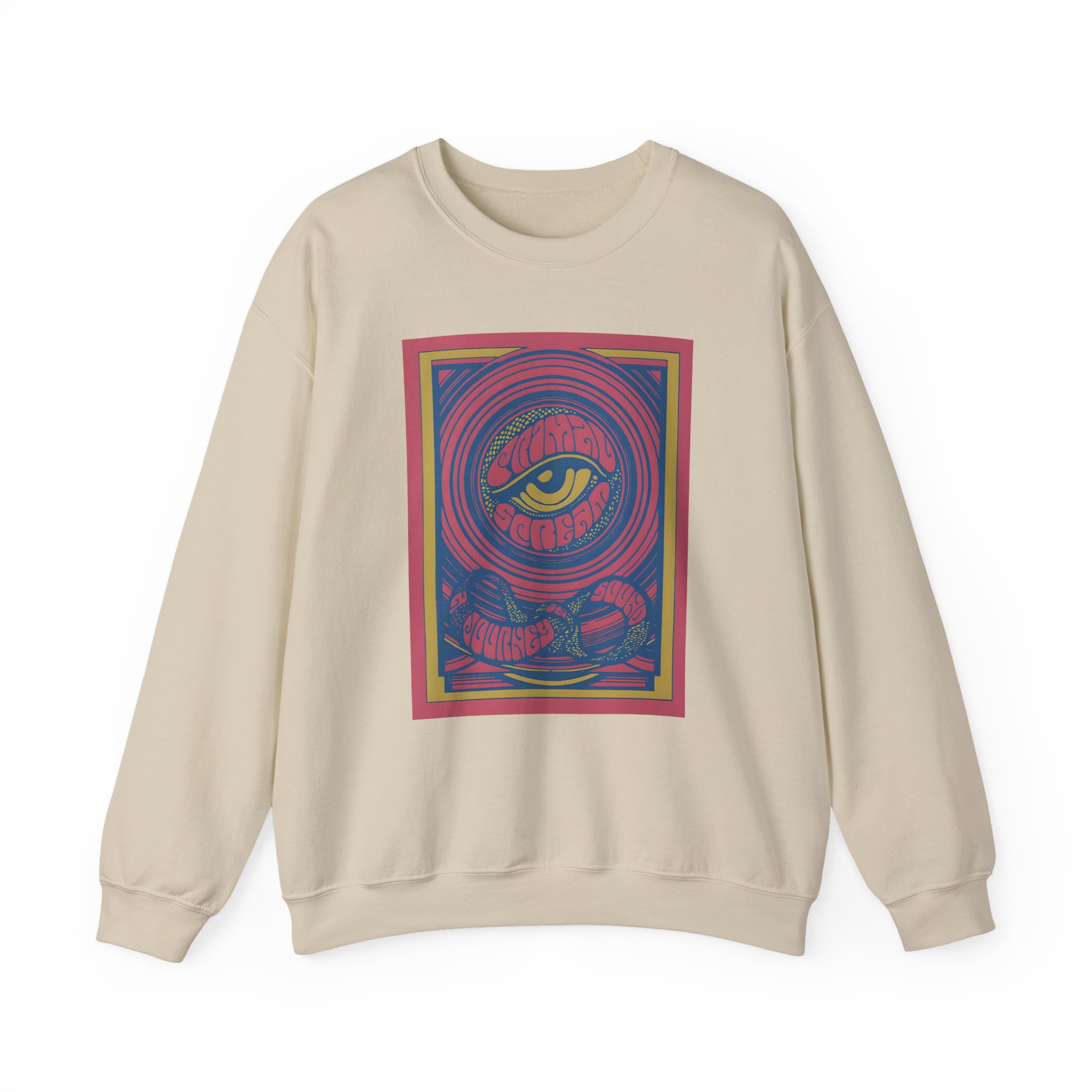 Primal Scream a Journey Into Sound Unisex Heavy Blendâ„¢ Crewneck Sweatshirt
