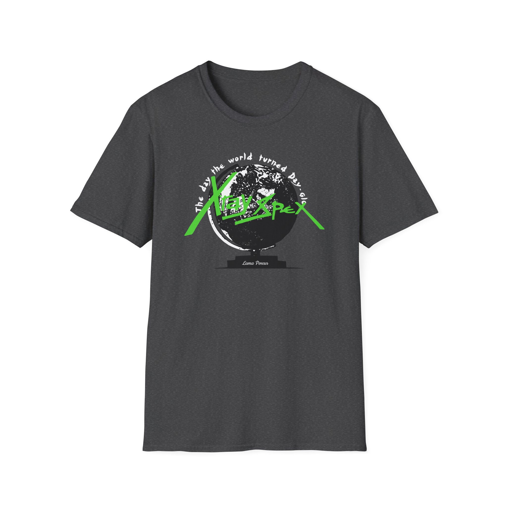 X-ray Spex Day-Glo Globe Unisex Softstyle T-Shirt