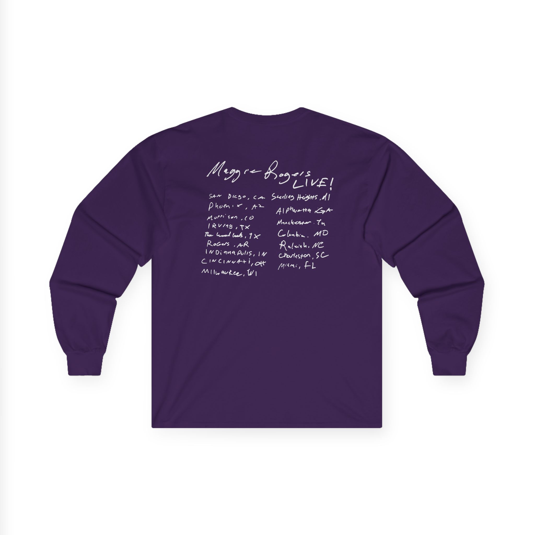 Maggie Rogers The Don't Forget Me Unisex Ultra Cotton Long Sleeve Tee