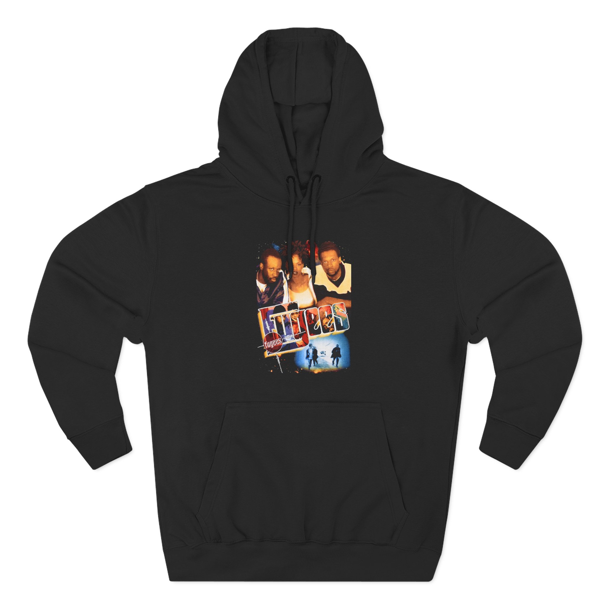Fugees No Woman No Cry the Score Three-Panel Fleece Hoodie