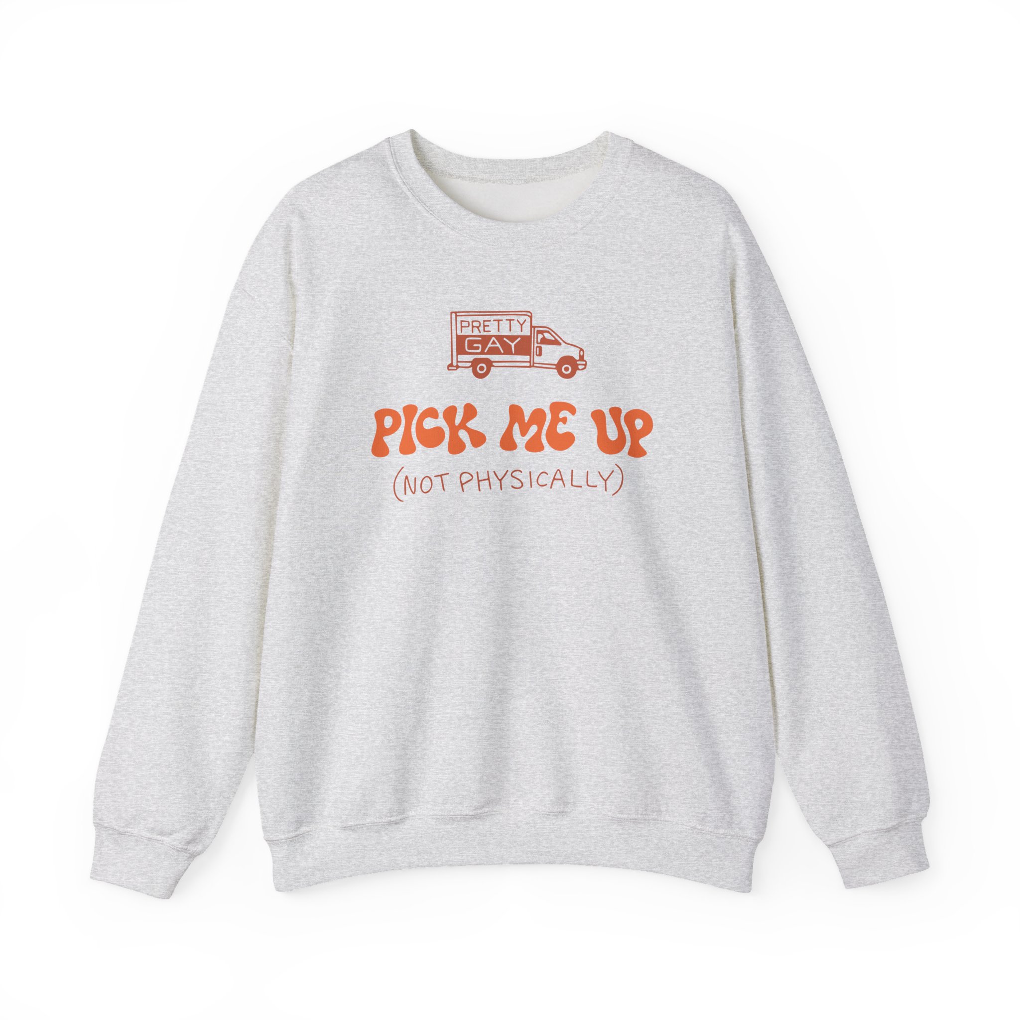 Drawfee Pick Me Up Unisex Heavy Blendâ„¢ Crewneck Sweatshirt