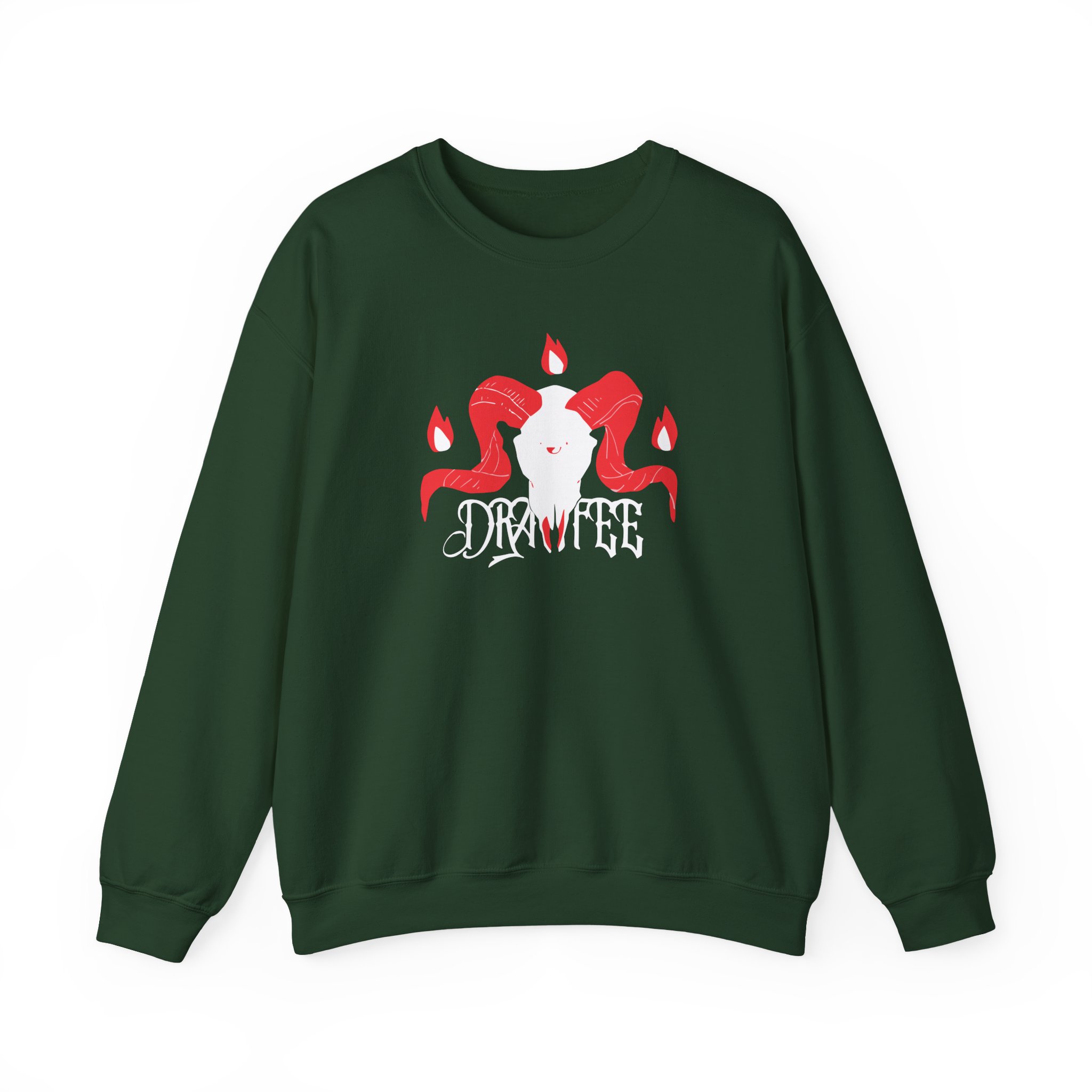 Drawfee Metal Unisex Heavy Blendâ„¢ Crewneck Sweatshirt