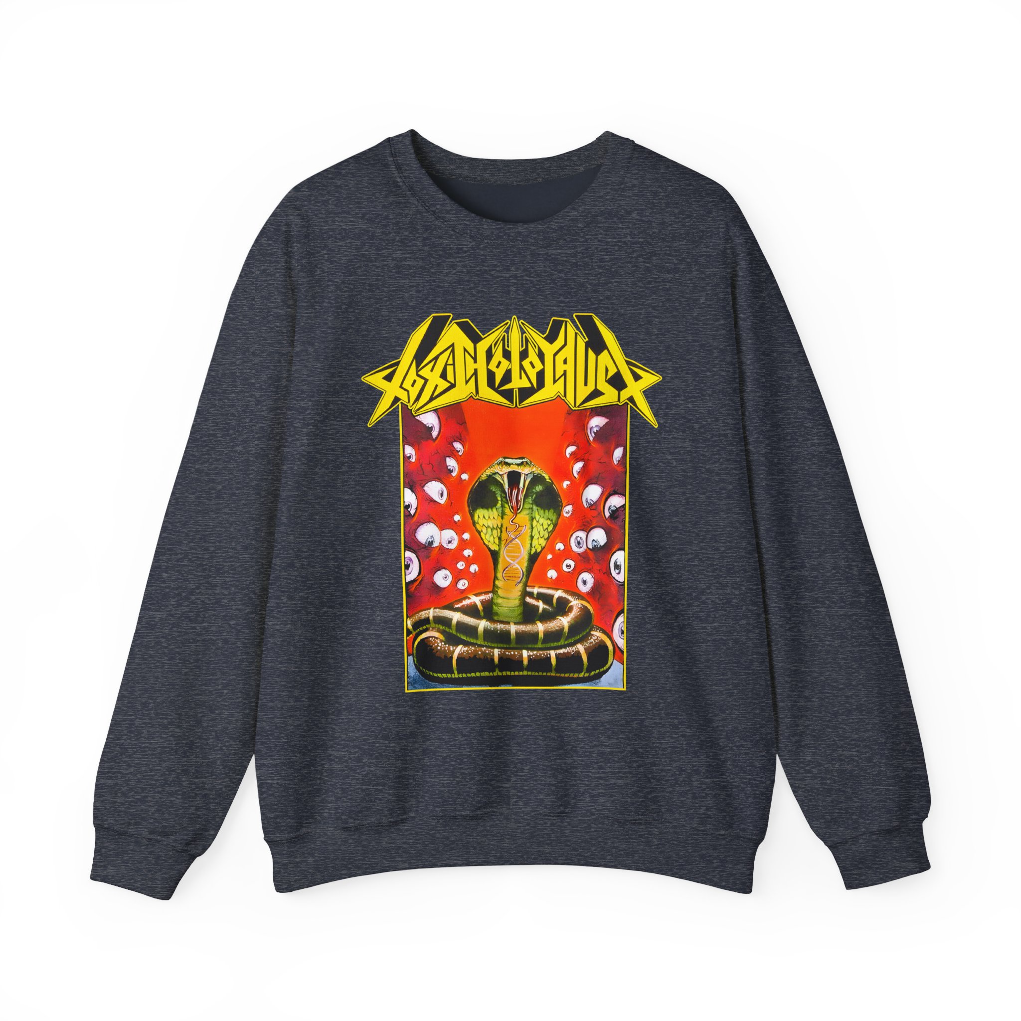 Toxic Holocaust Chemistry of Consciousness Album Art Unisex Heavy Blendâ„¢ Crewneck Sweatshirt