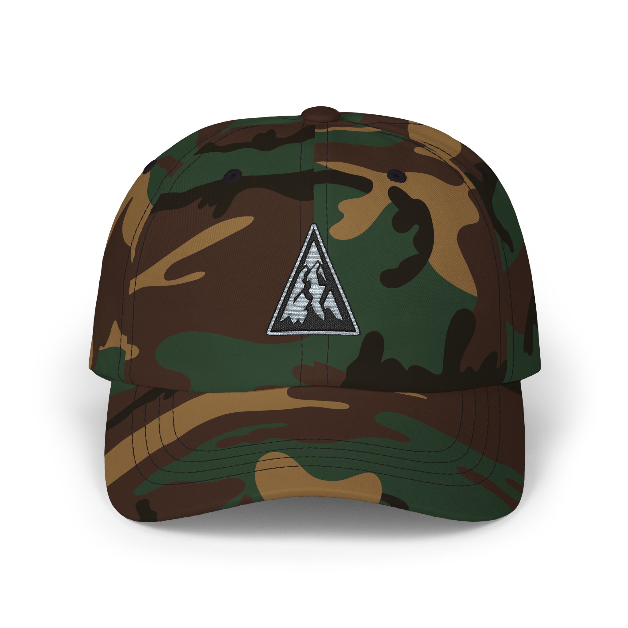Lvndmark Camo Deco Patch Khaki Classic Dad Cap