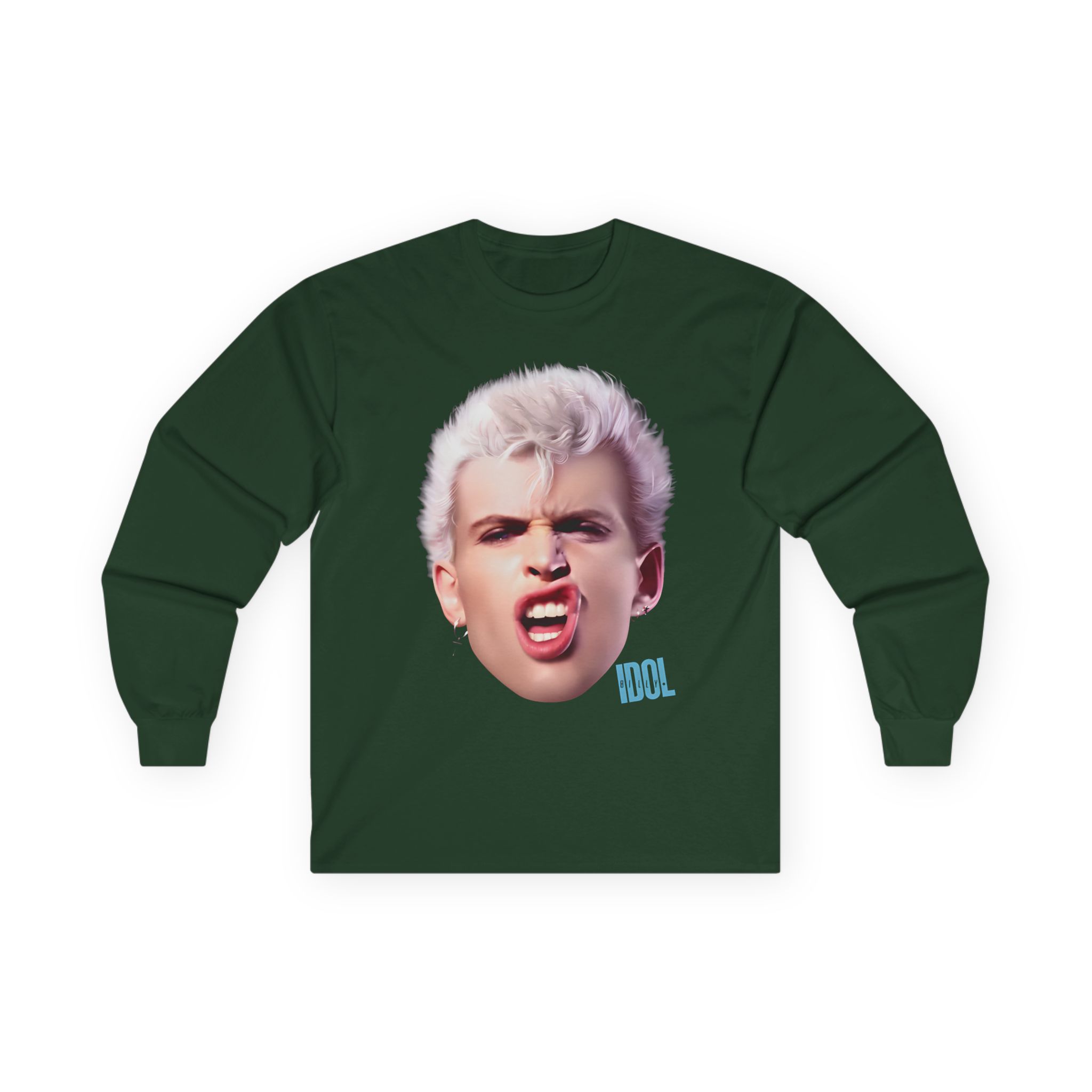Billy Idol Billy Smirk Unisex Ultra Cotton Long Sleeve Tee