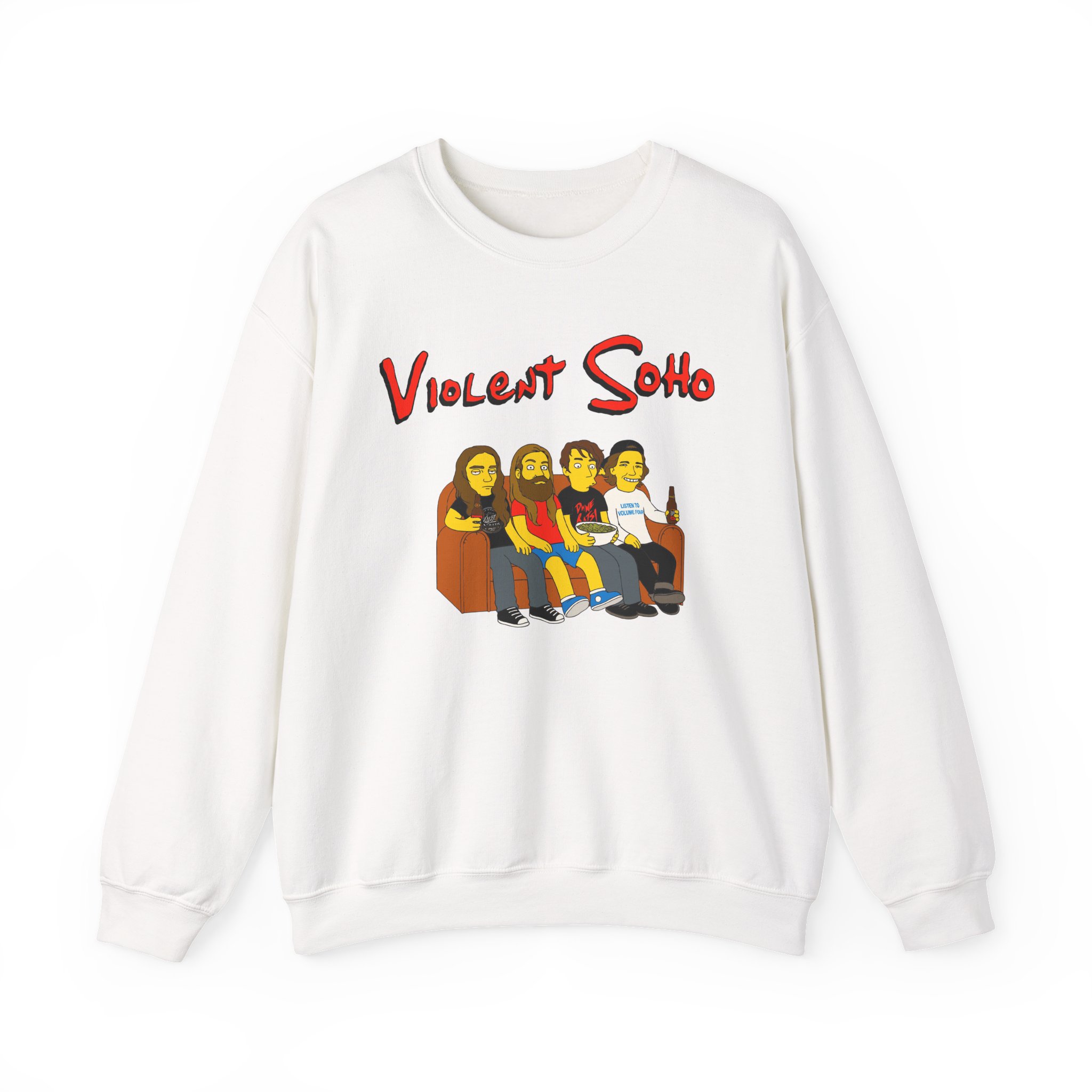 Violent Soho Springfield 4122 Unisex Heavy Blendâ„¢ Crewneck Sweatshirt