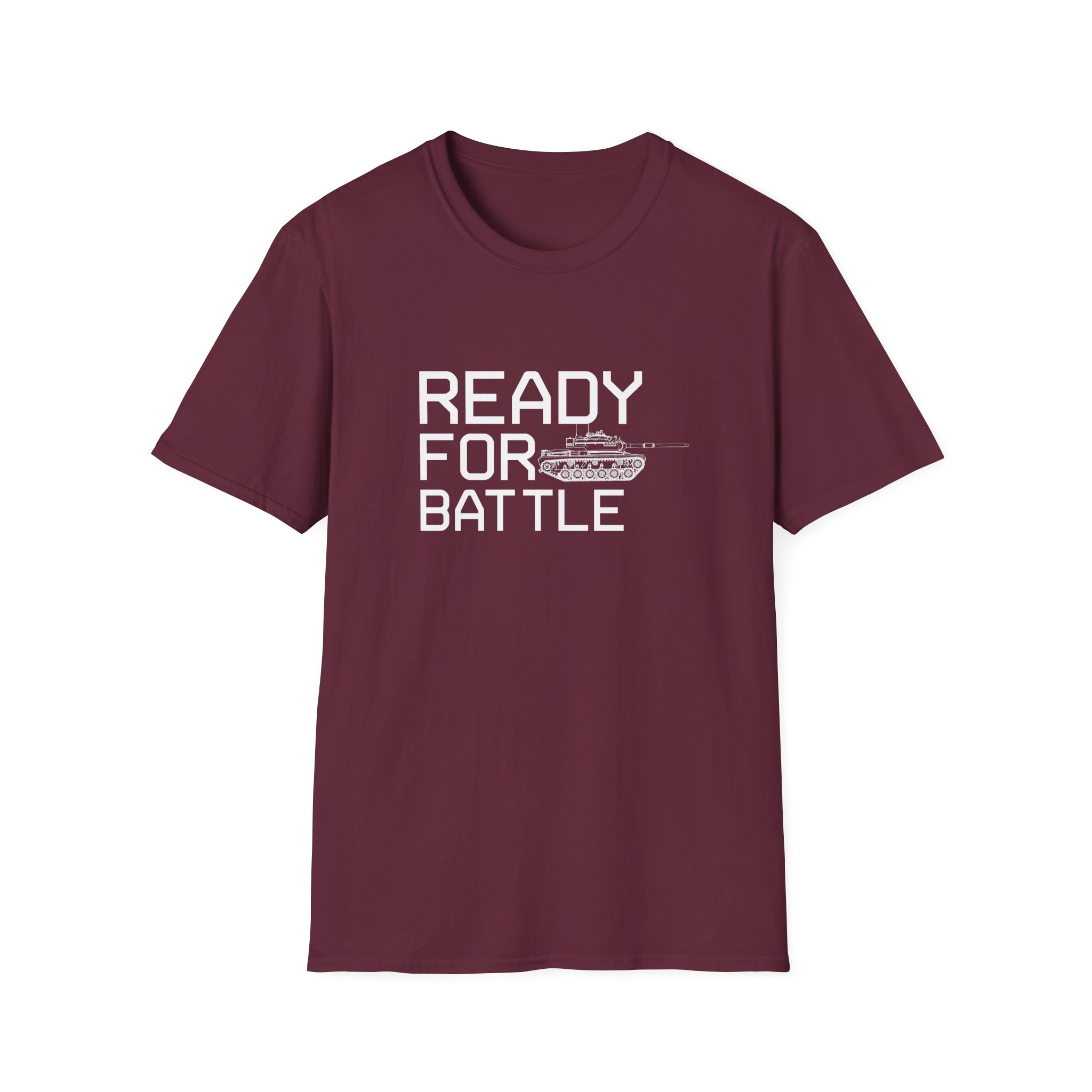 World of Tank Ready for Battle Unisex Softstyle T-Shirt