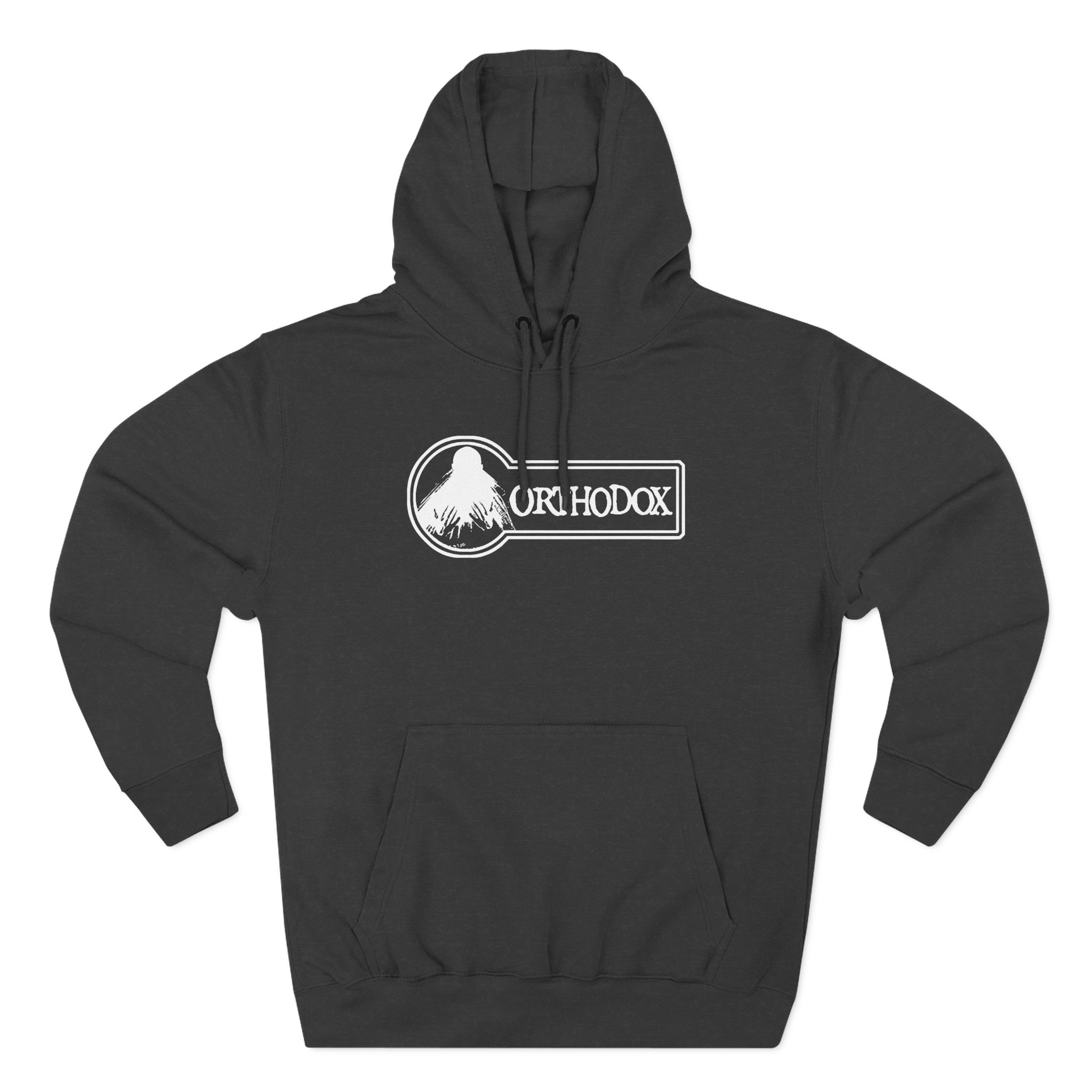 Orthodox Violet Logo Three-Panel Fleece Hoodie