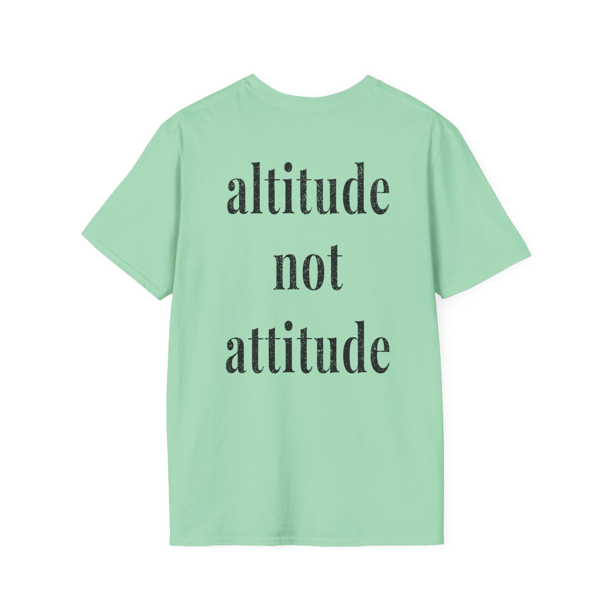 The Smashing Pumpkins Altitude Not Attitude Unisex Softstyle T-Shirt
