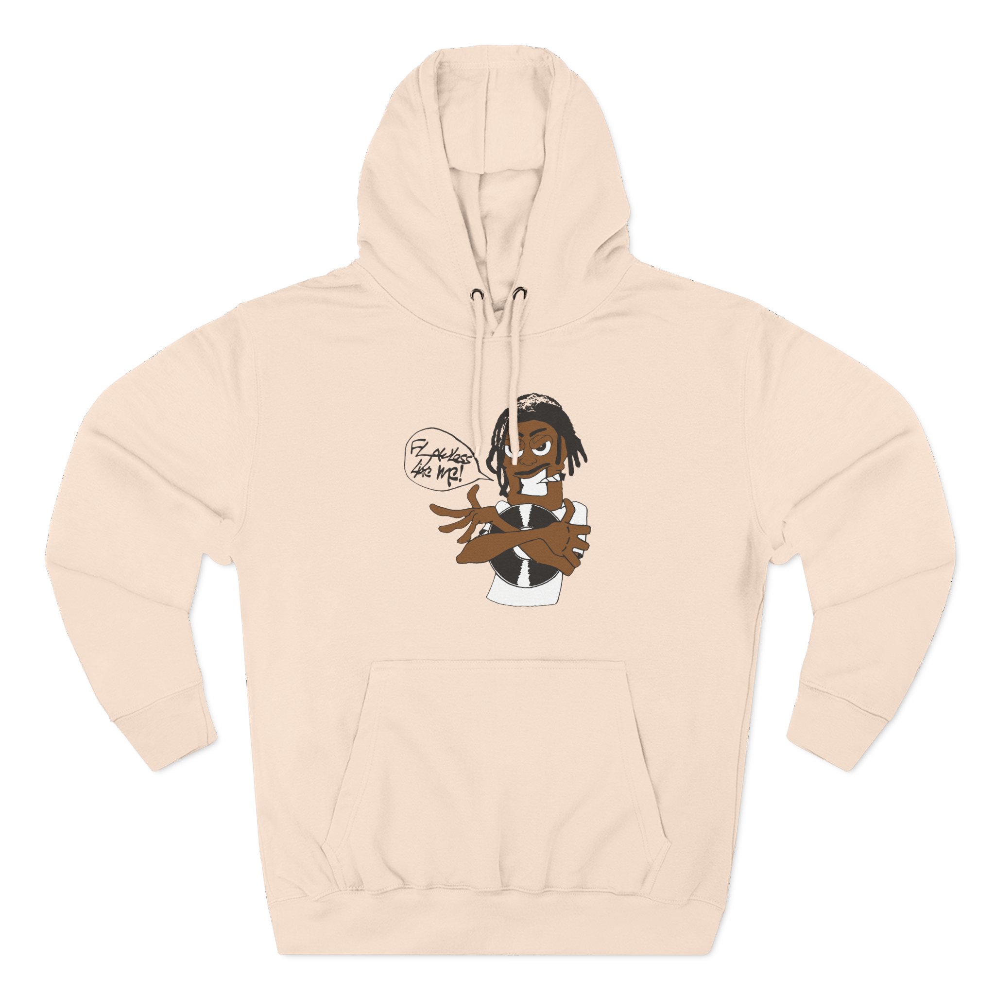 Lucki Flawless Like Me Three-Panel Fleece Hoodie