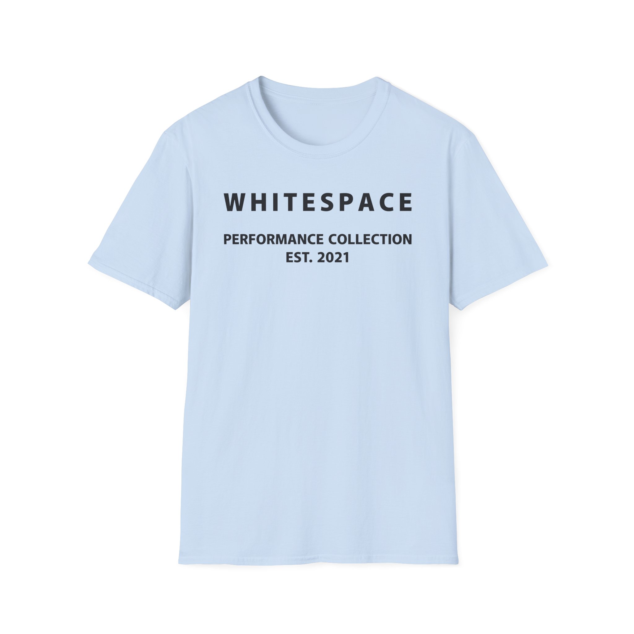 Nina Dobrev Whitepace 3d Logo Unisex Softstyle T-Shirt
