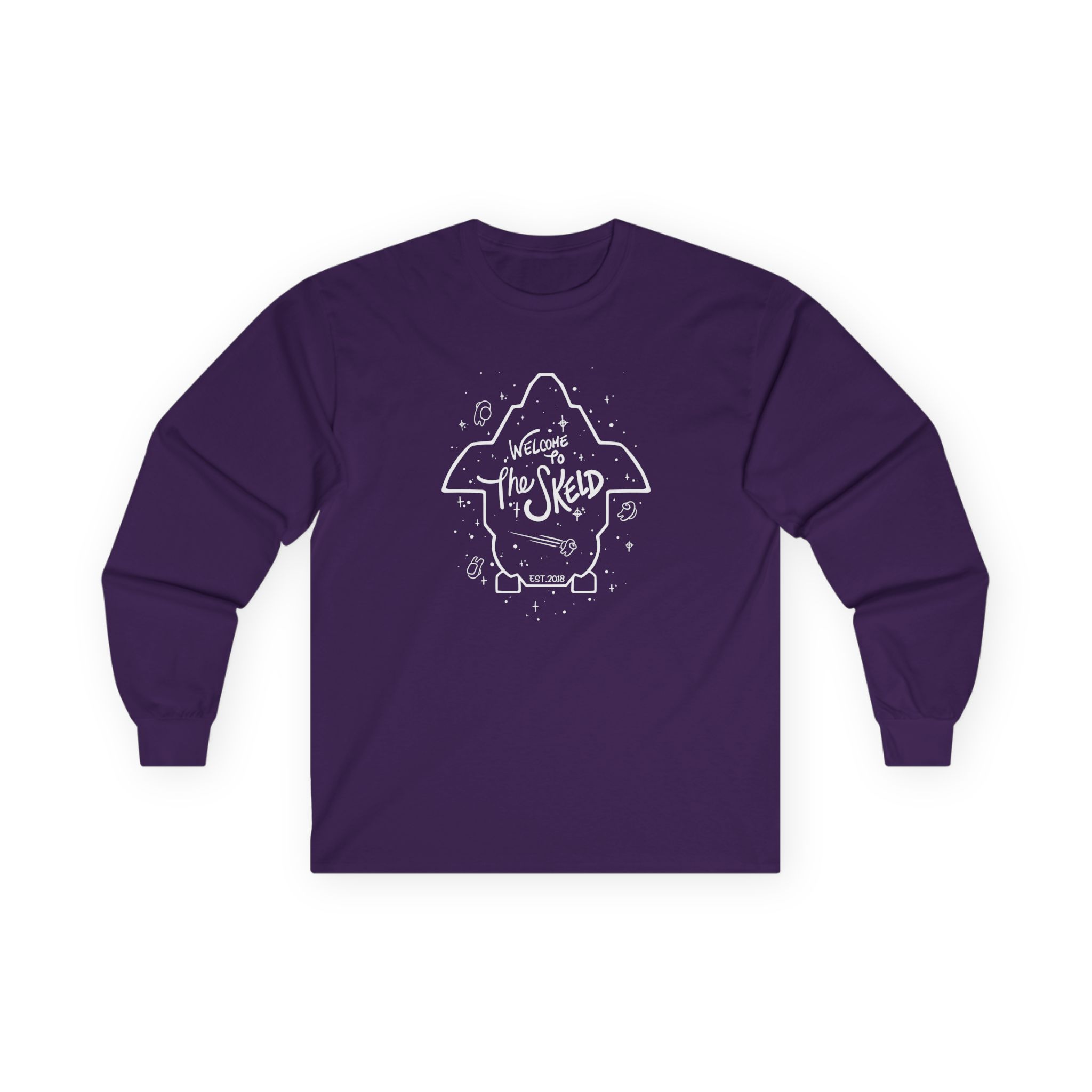 Among Us Welcome to the Skeld Unisex Ultra Cotton Long Sleeve Tee