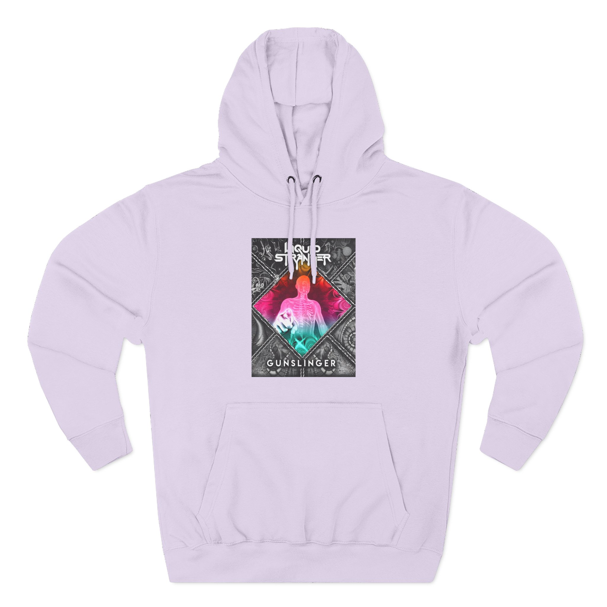 Liquid Stranger Three-Panel Fleece Hoodie