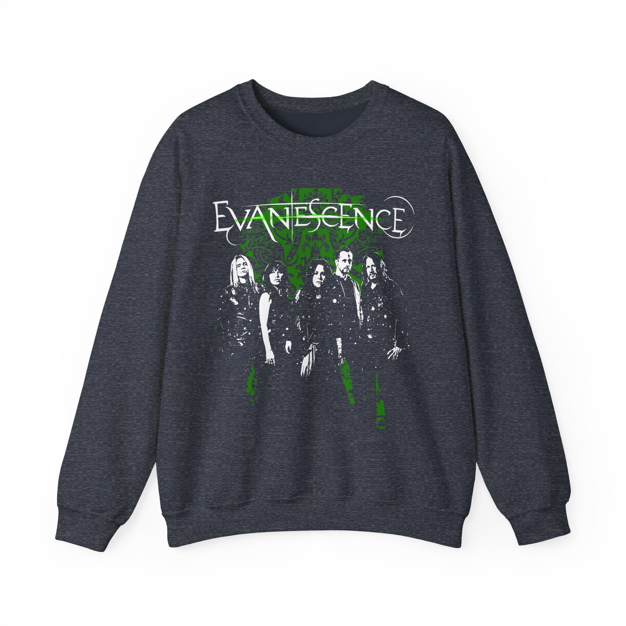 Evanescence Group Photo Unisex Heavy Blendâ„¢ Crewneck Sweatshirt
