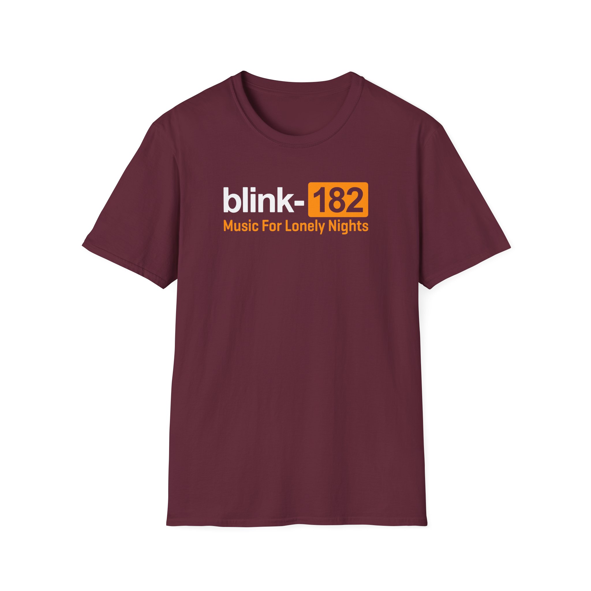 Blink 182 Music for Lonely Nights Unisex Softstyle T-Shirt