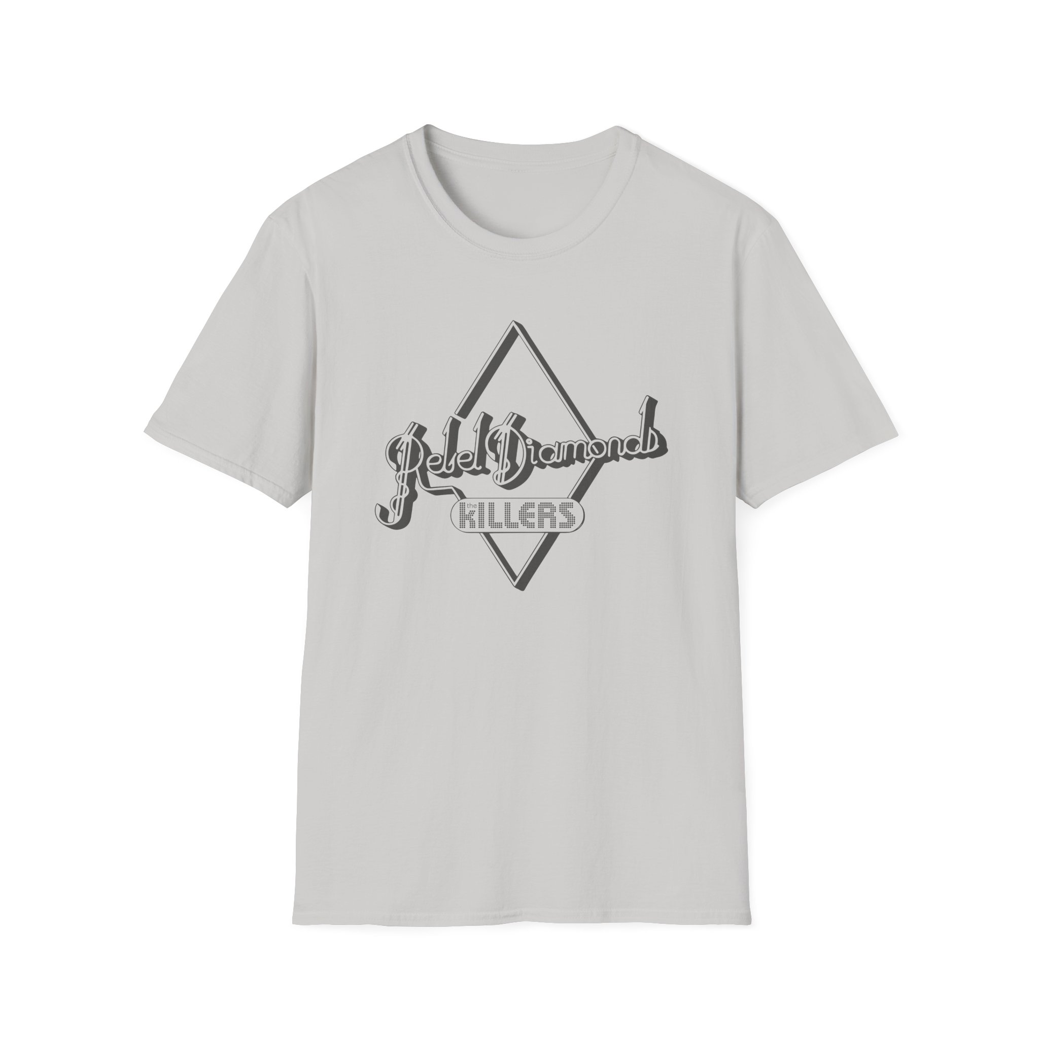 TK Rebel Diamonds Logo Unisex Softstyle T-Shirt