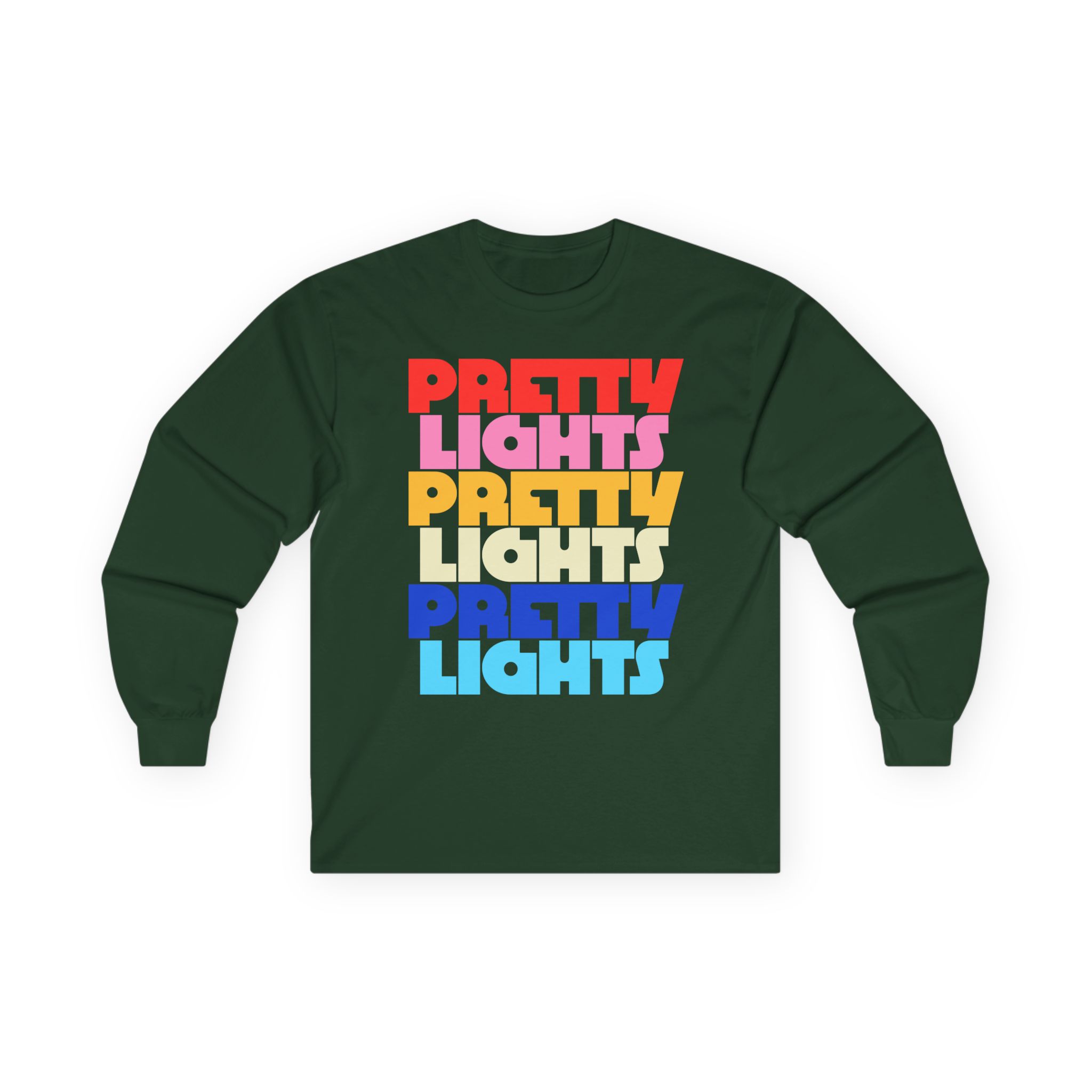 Pretty Lights Rainbow Unisex Ultra Cotton Long Sleeve Tee