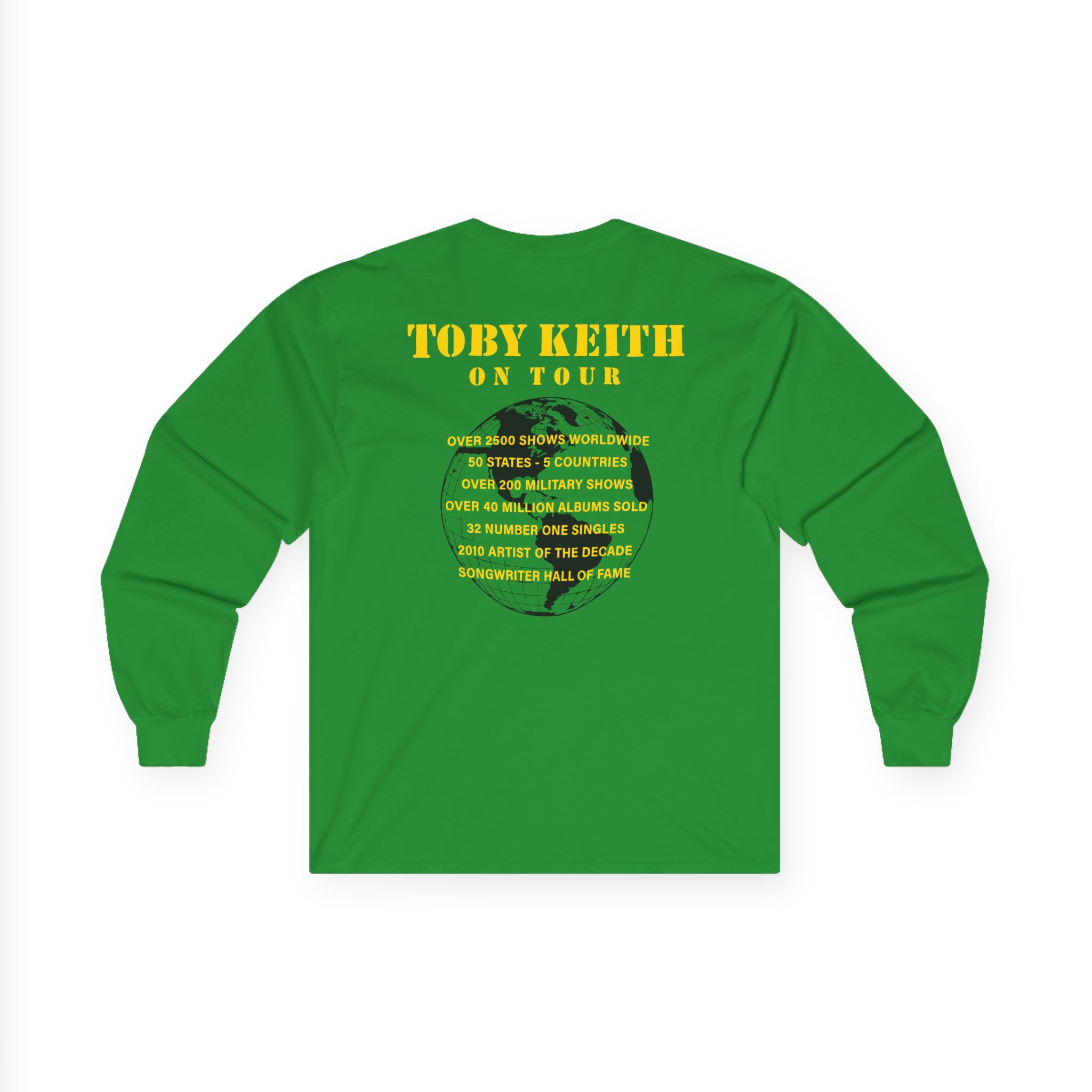 Toby Keith Easy Money Tour Unisex Ultra Cotton Long Sleeve Tee
