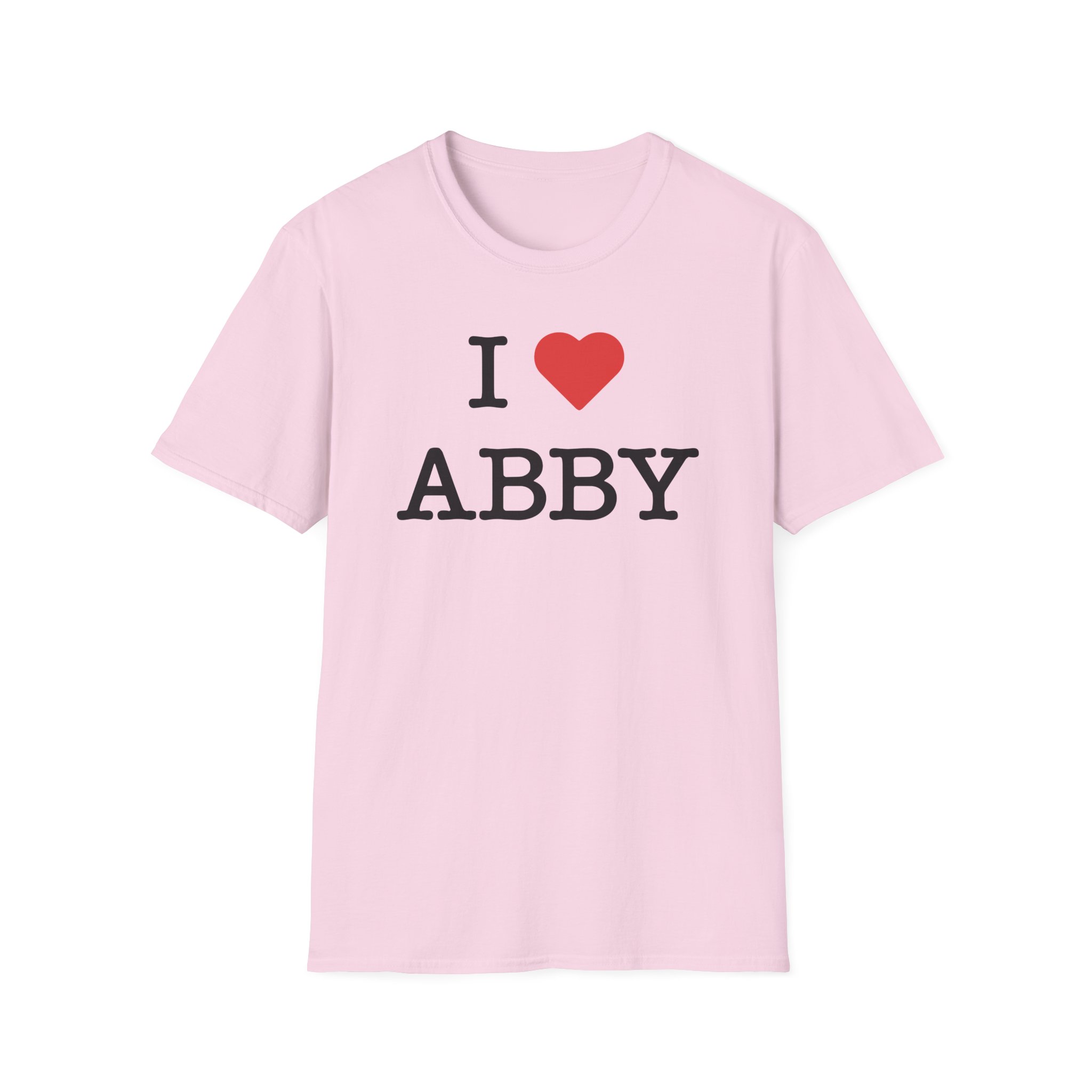Jon Marianek I Love Abby Unisex Softstyle T-Shirt