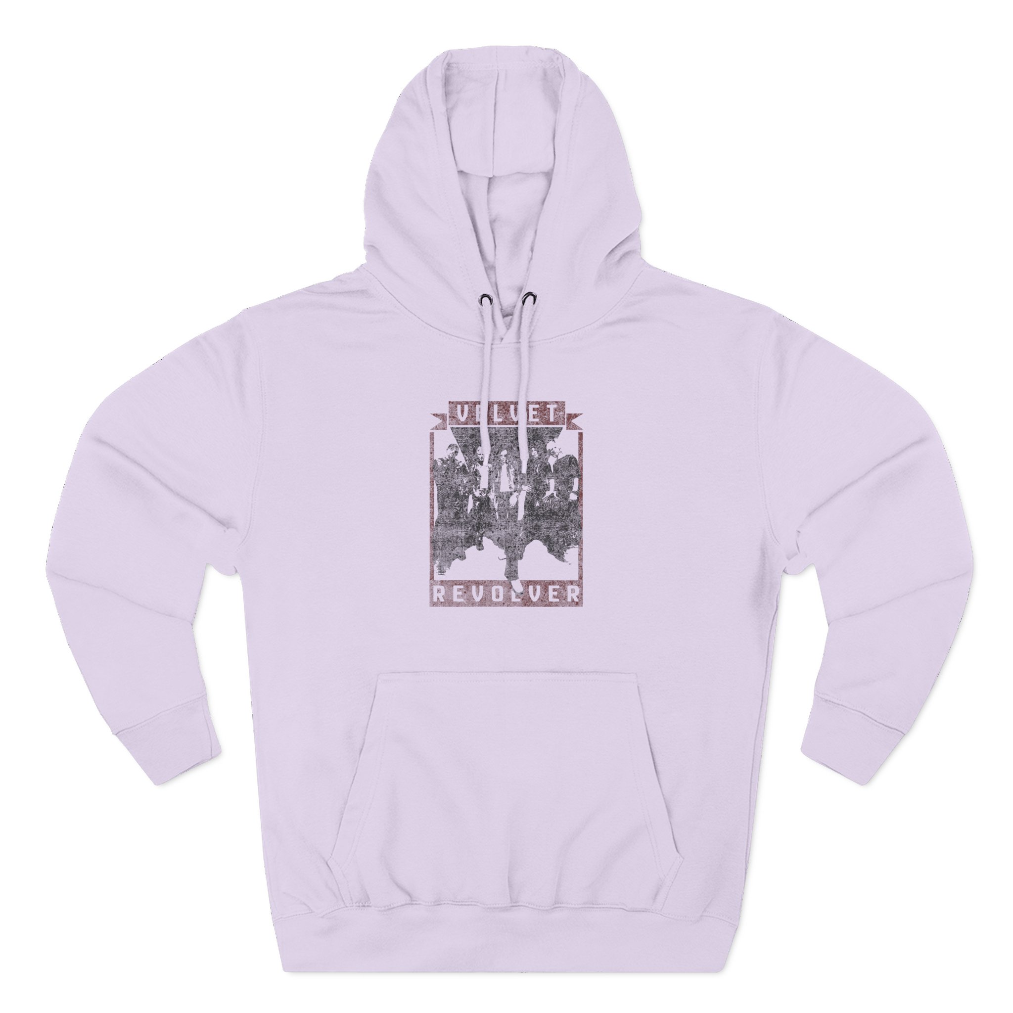 Velvet Revolver Portrait Three-Panel Fleece Hoodie