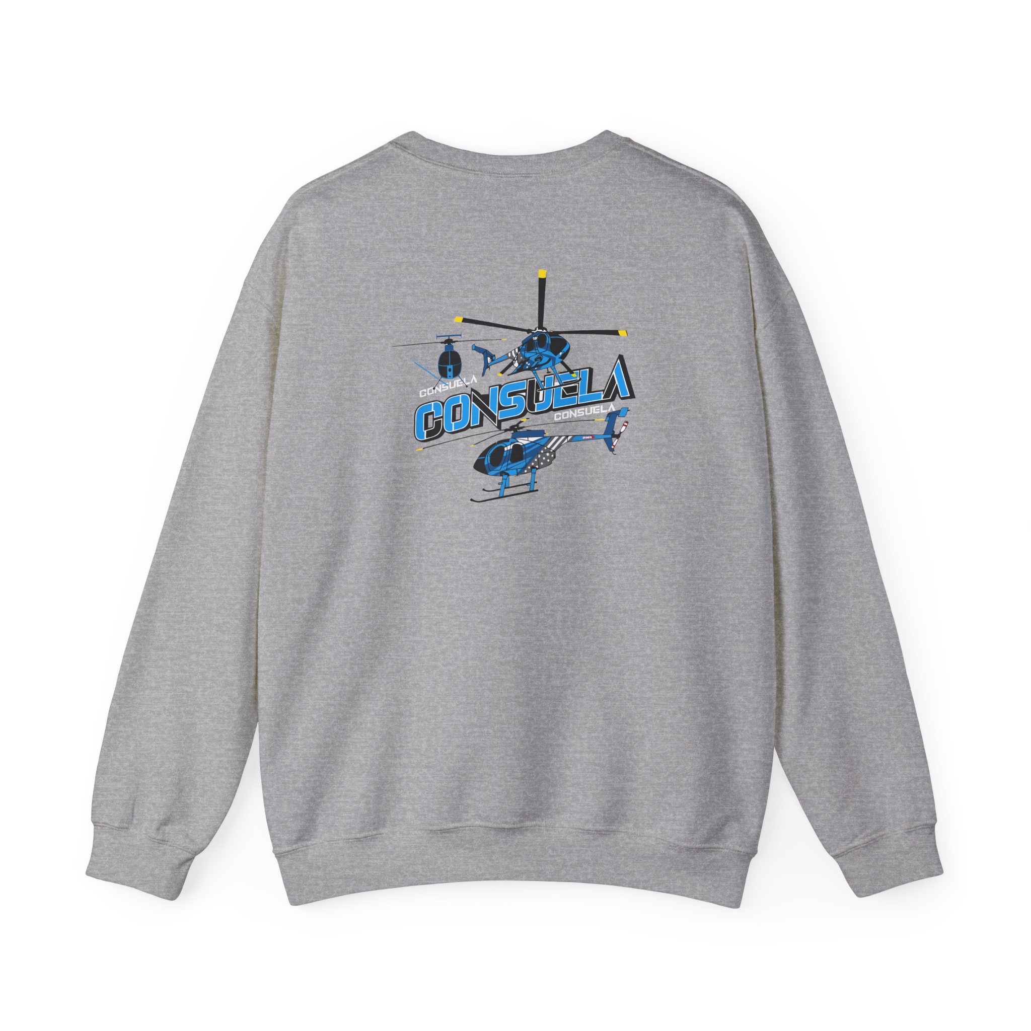 Cleetus Mcfarland Cleetus Consuela Helicopter Unisex Heavy Blendâ„¢ Crewneck Sweatshirt
