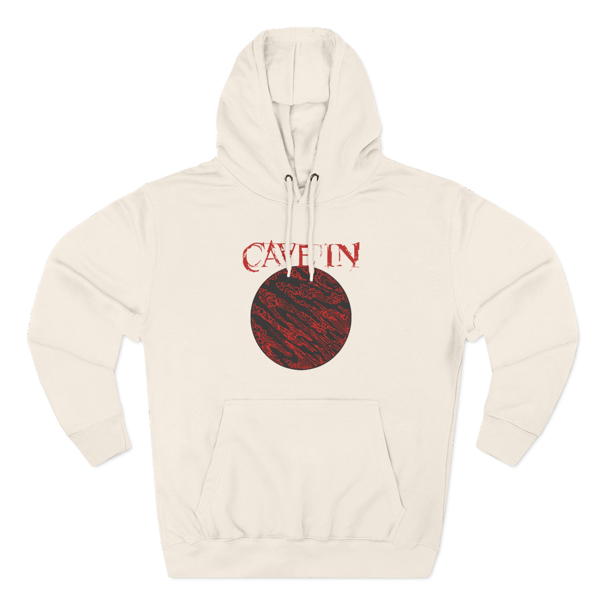 Cave in Planet Three-Panel Fleece Hoodie