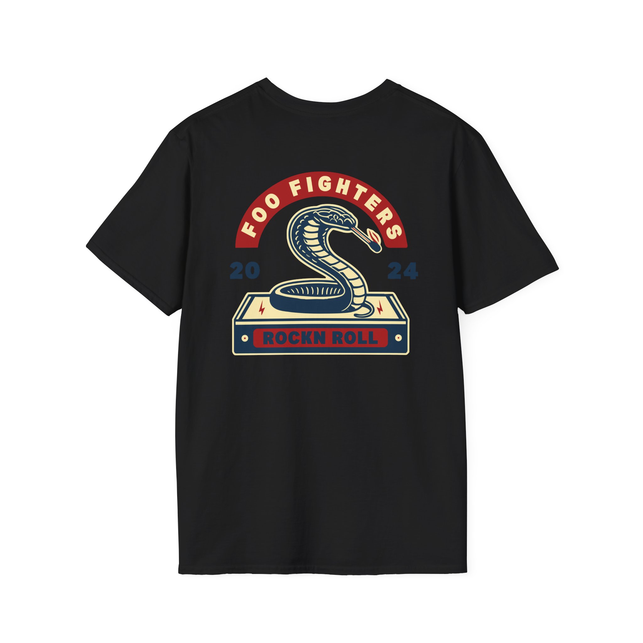 Foo Fighters Cobra Unisex Softstyle T-Shirt