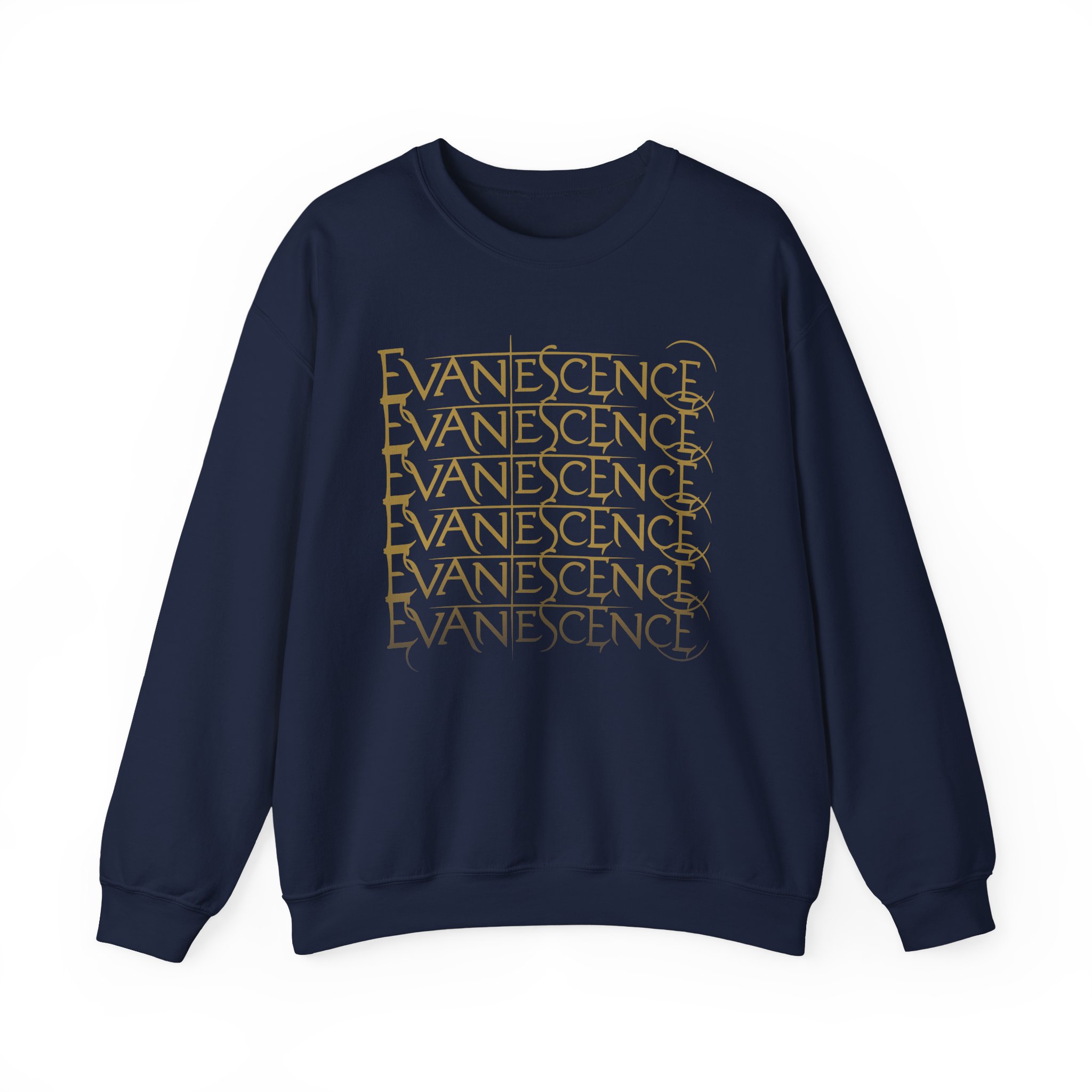 Evanescence Repeat Logo Unisex Heavy Blendâ„¢ Crewneck Sweatshirt