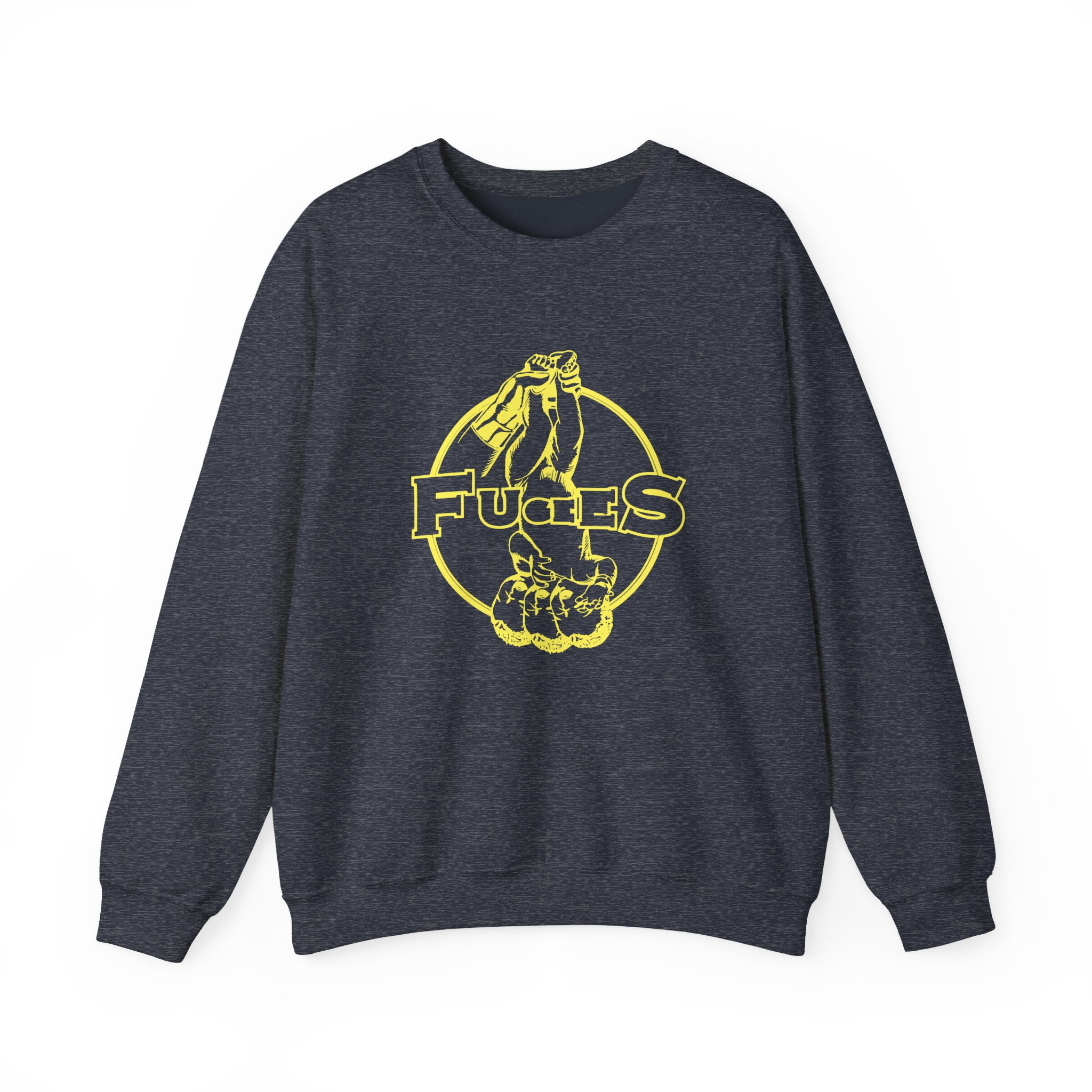 Fugees Blunted on Reality Unisex Heavy Blendâ„¢ Crewneck Sweatshirt
