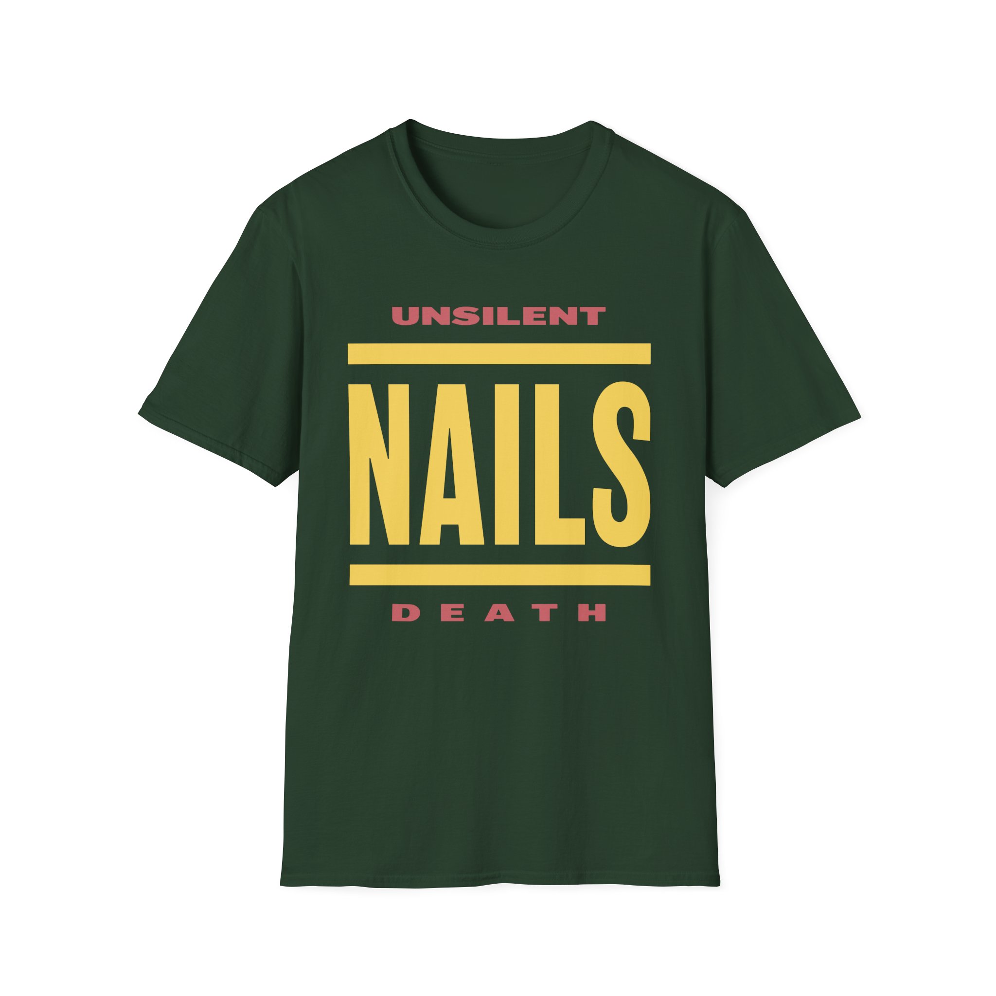 Nails Bold Lines Unisex Softstyle T-Shirt