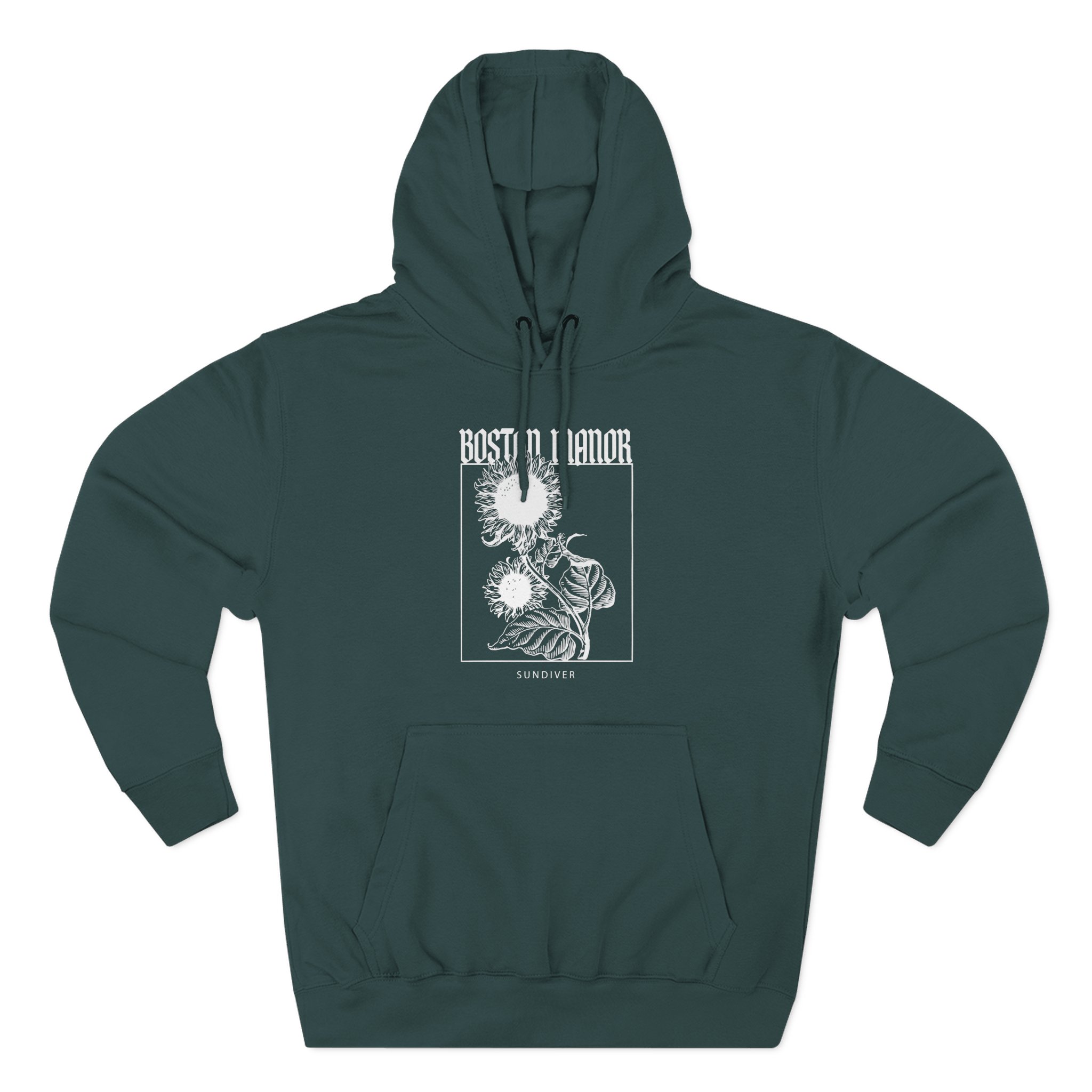 Boston Manor Sunflower Three-Panel Fleece Hoodie