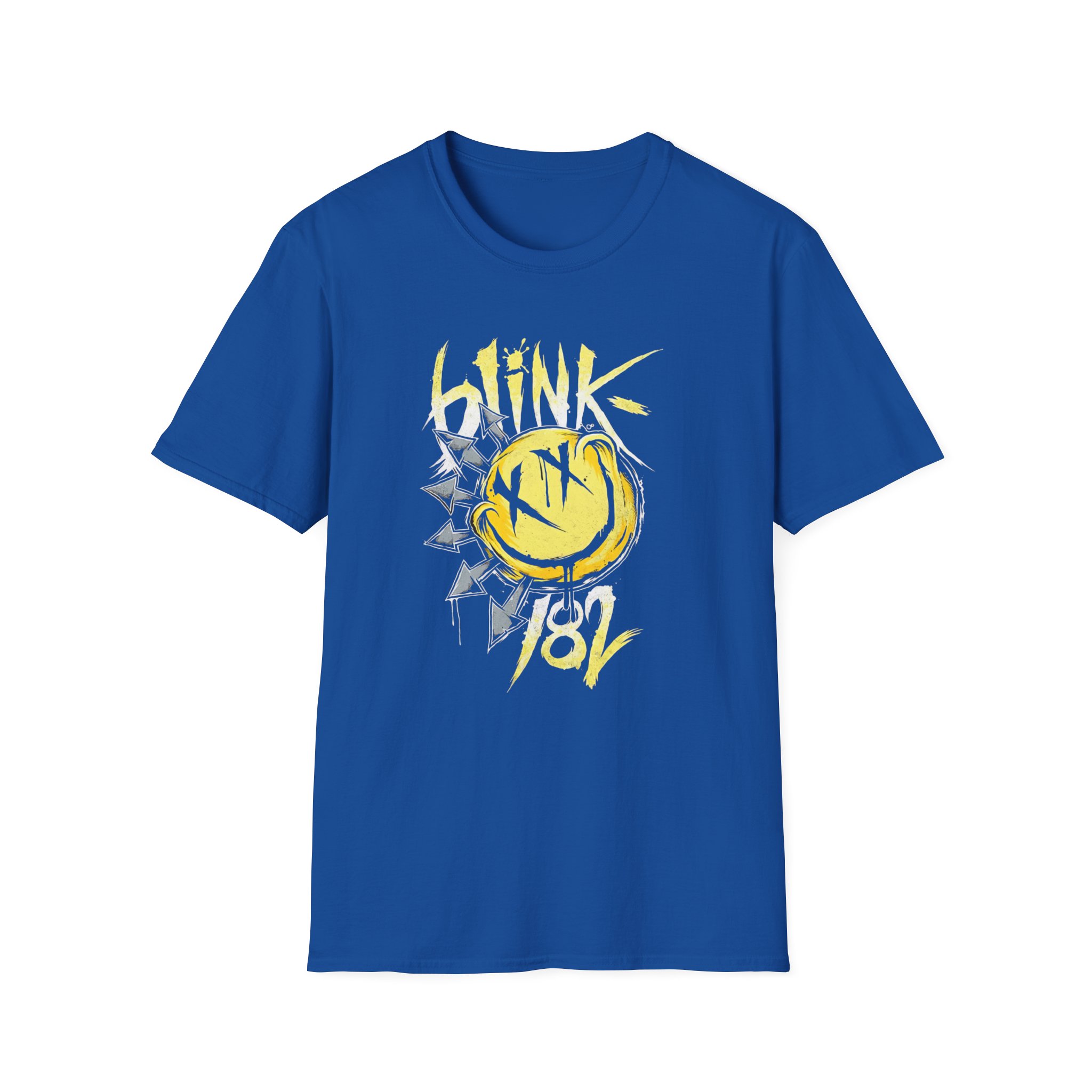 Blink 182 Big Smile Arrows Unisex Softstyle T-Shirt